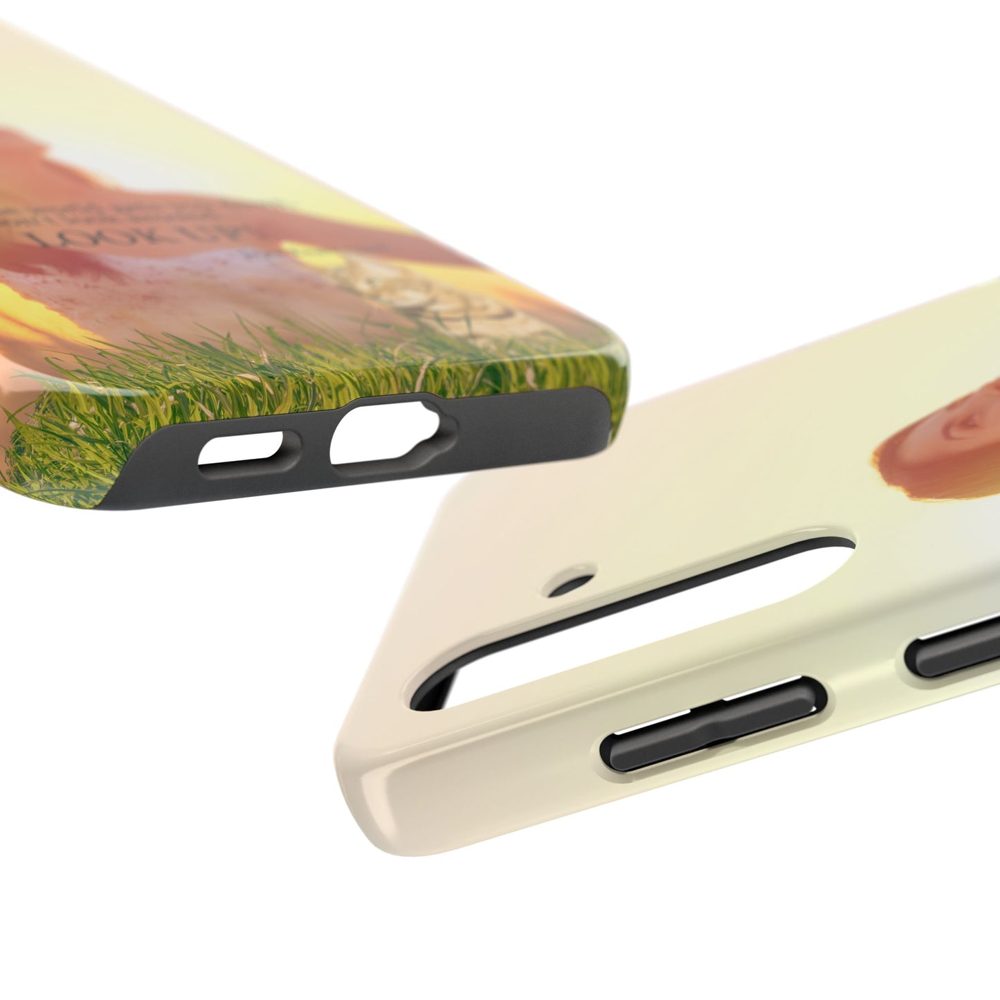 Don't Look Around - Look Up Tough Phone Cases
