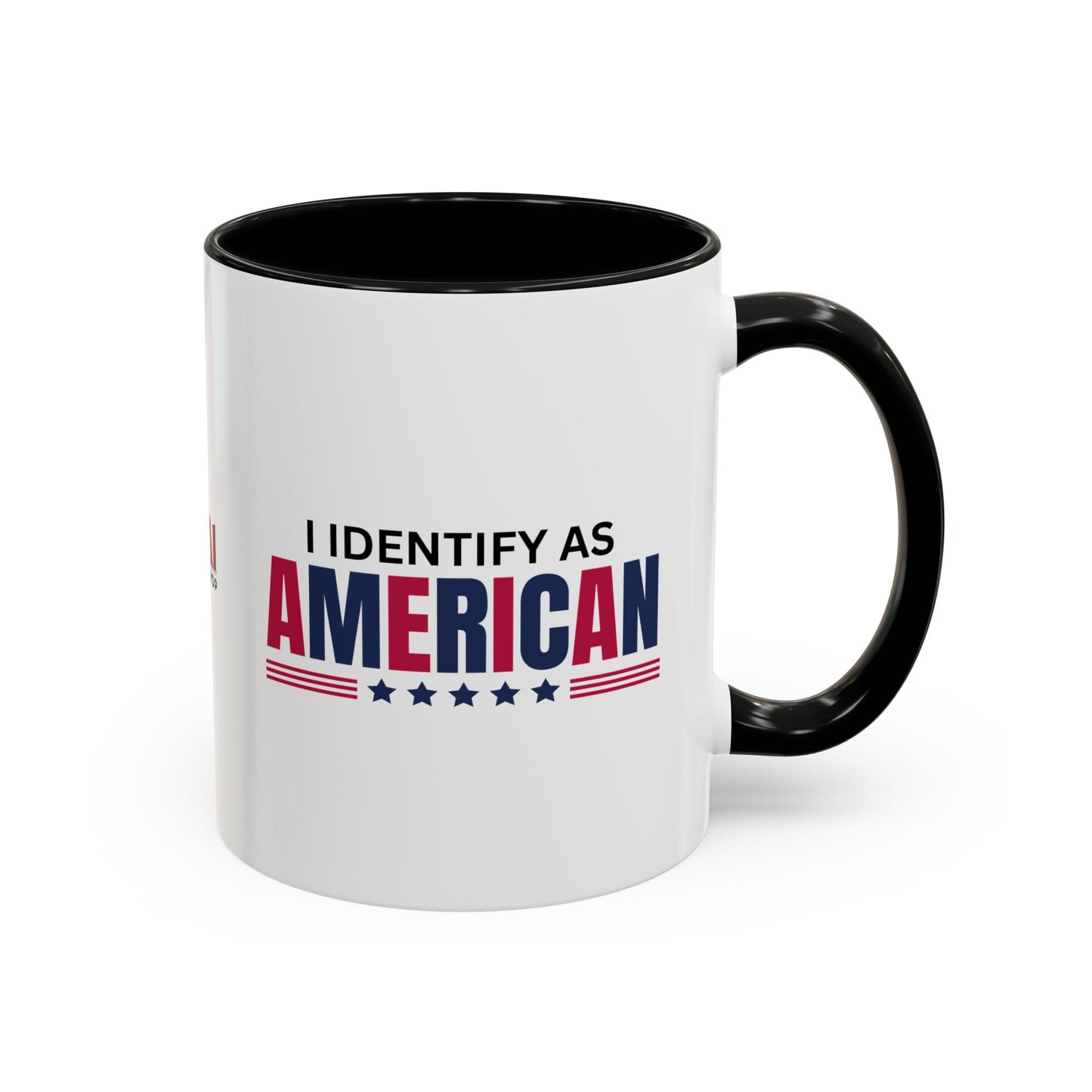 I Identify as American Accent Coffee Mug - 11 oz & 15 oz Printify