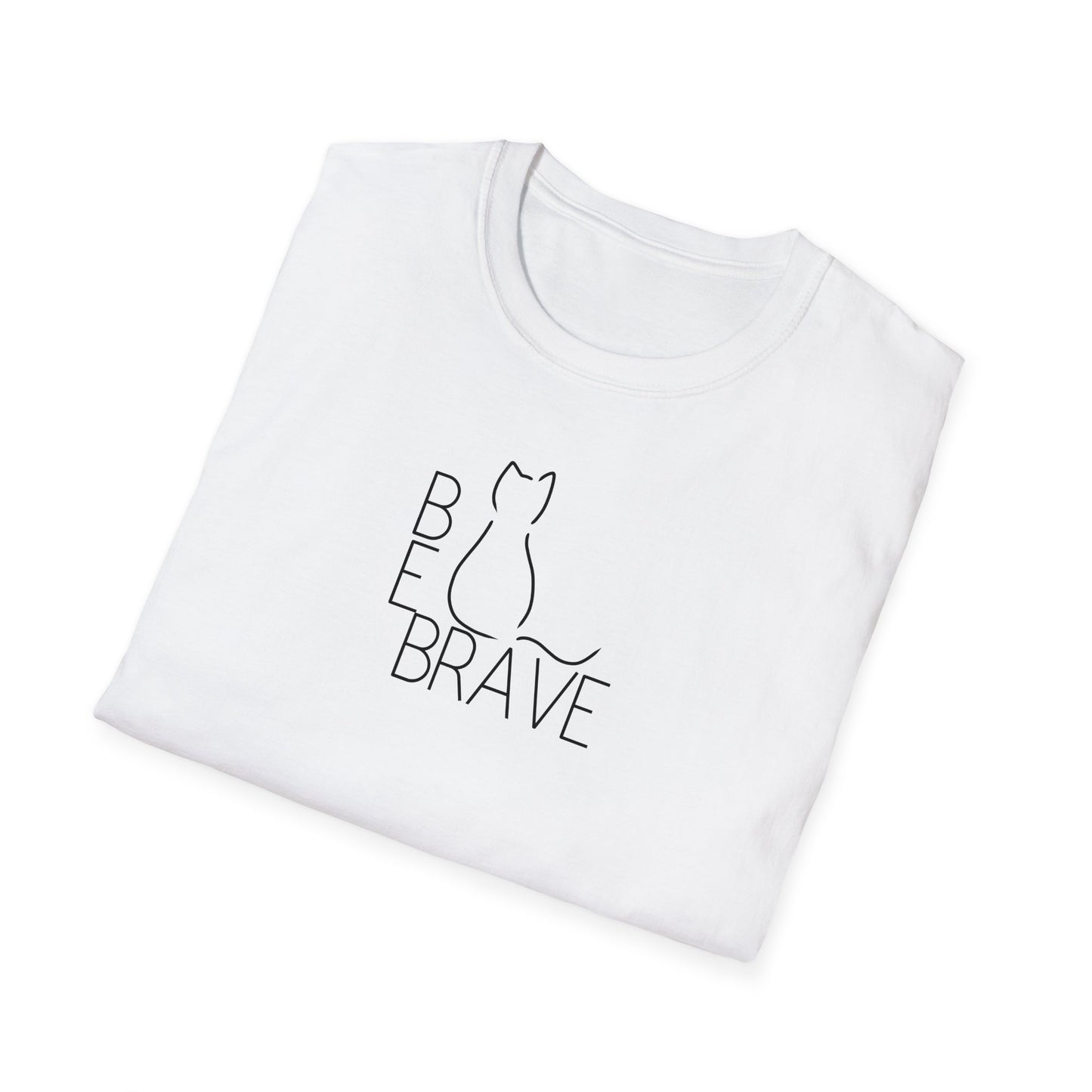 Be Brave Unisex Softstyle T - Shirt - T - Shirt - Epileptic Al’s Shop