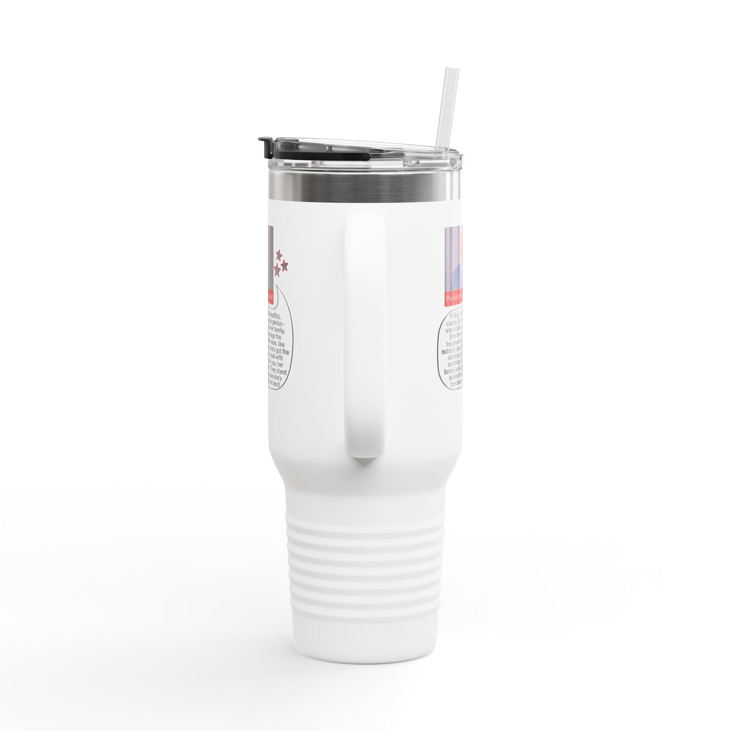 Mothers' Day Insulated Travel Mug - 40oz with Straw