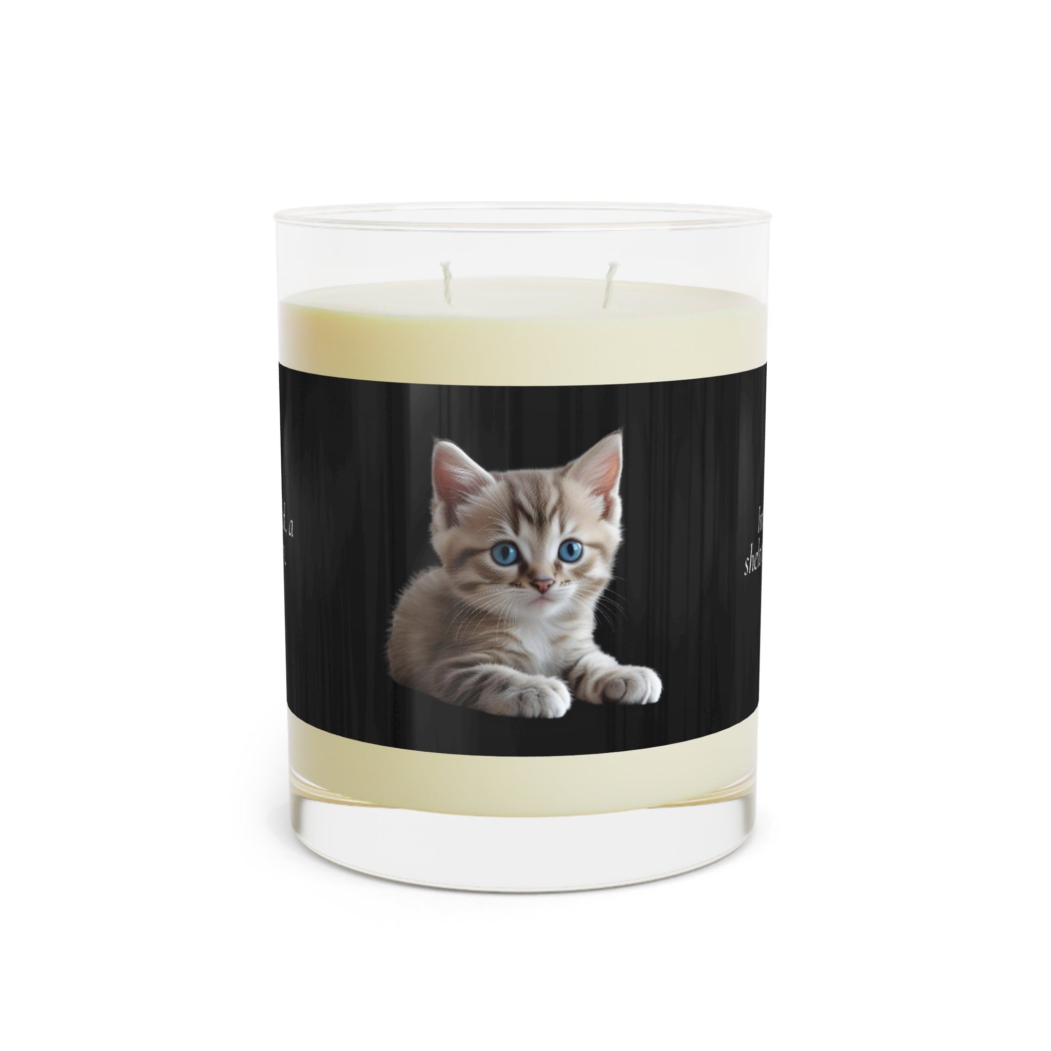 Photo depicting the A Little One is Born Scented Candle from EpiAl's Shop.