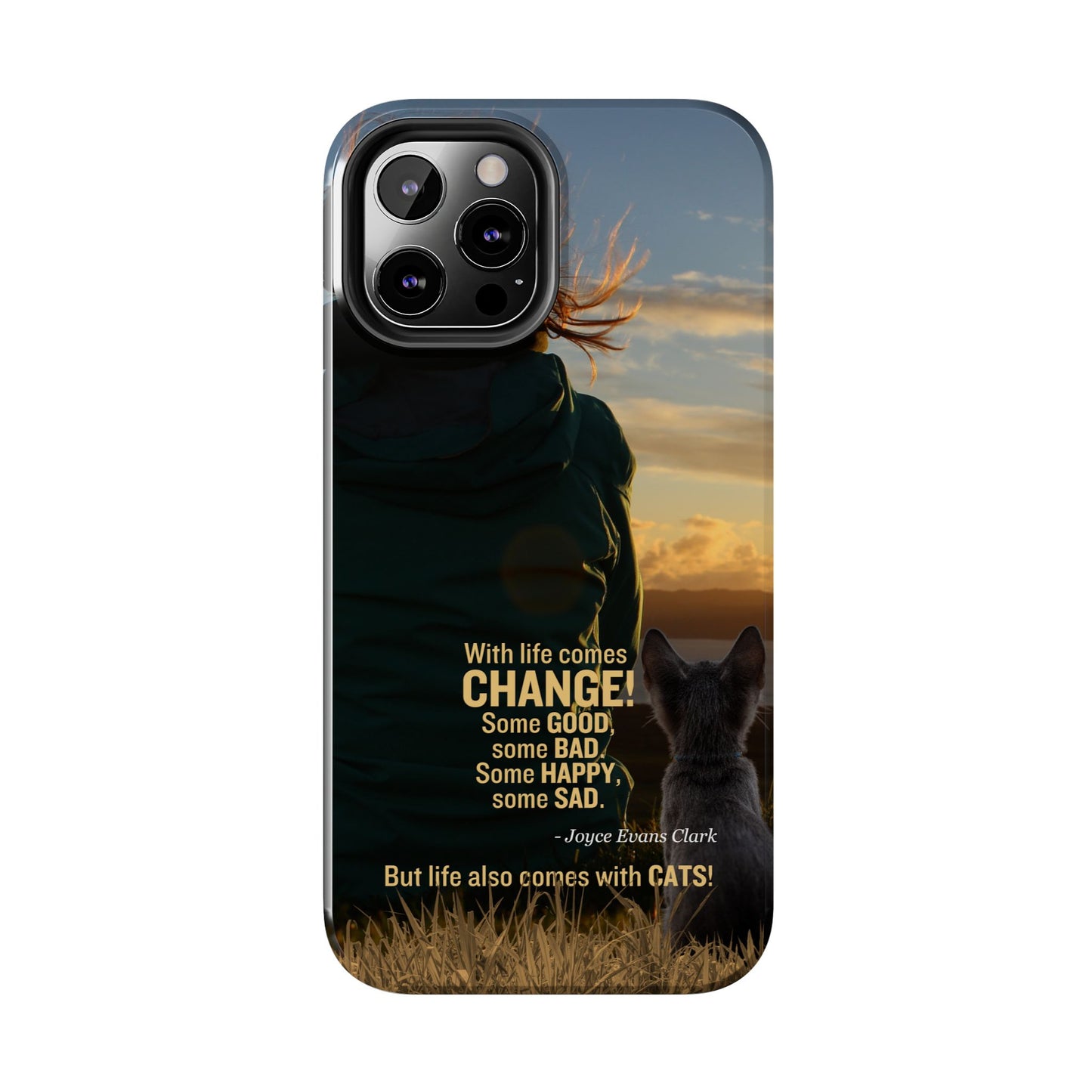 Life Comes with Cats Tough Phone Cases