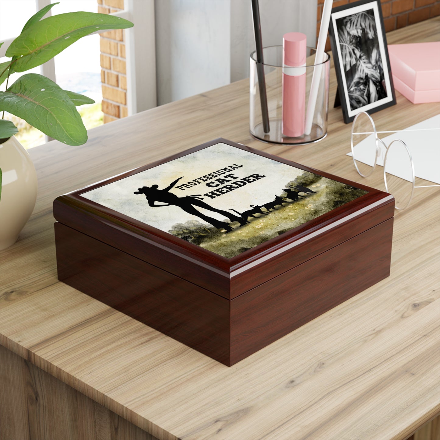 Professional Cat Herder Jewelry Box