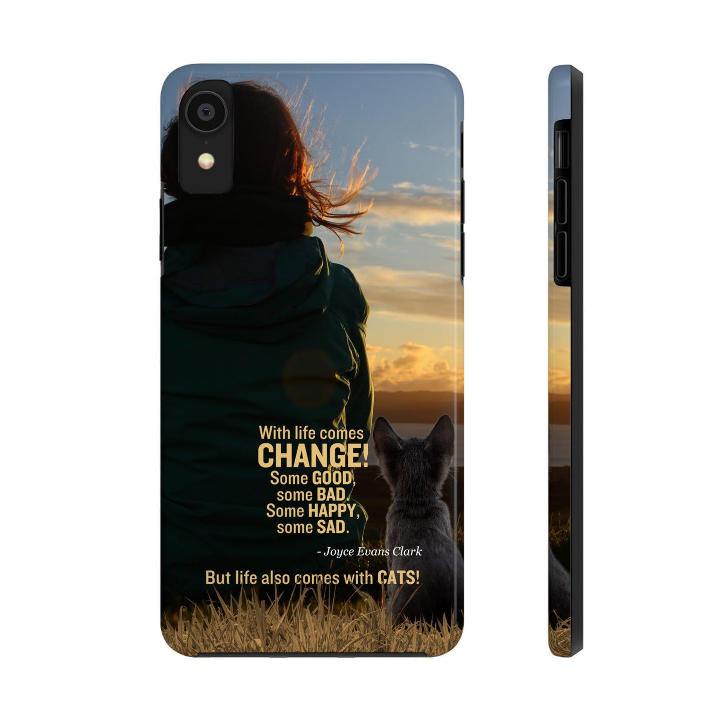 Life Comes with Cats Tough Phone Cases