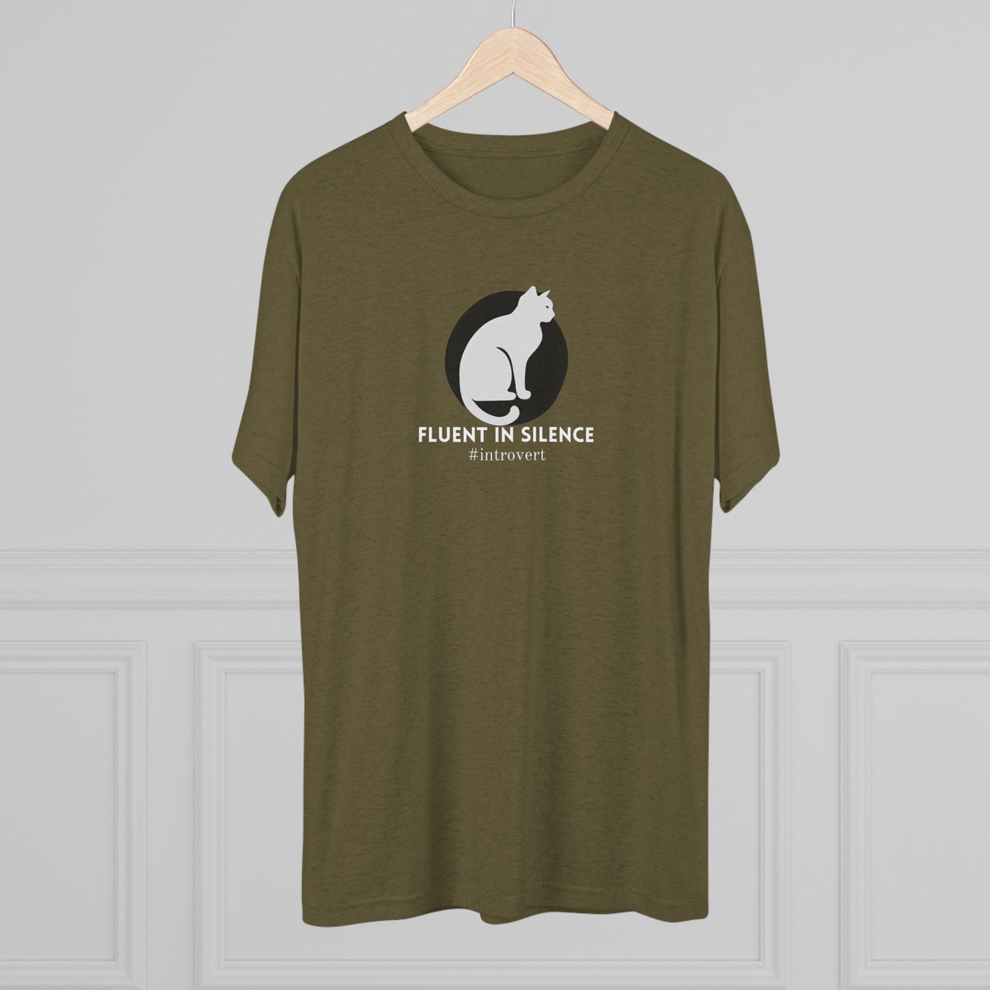 Silence Unisex Tri - Blend Crew Tee - T - Shirt - Epileptic Al’s Shop