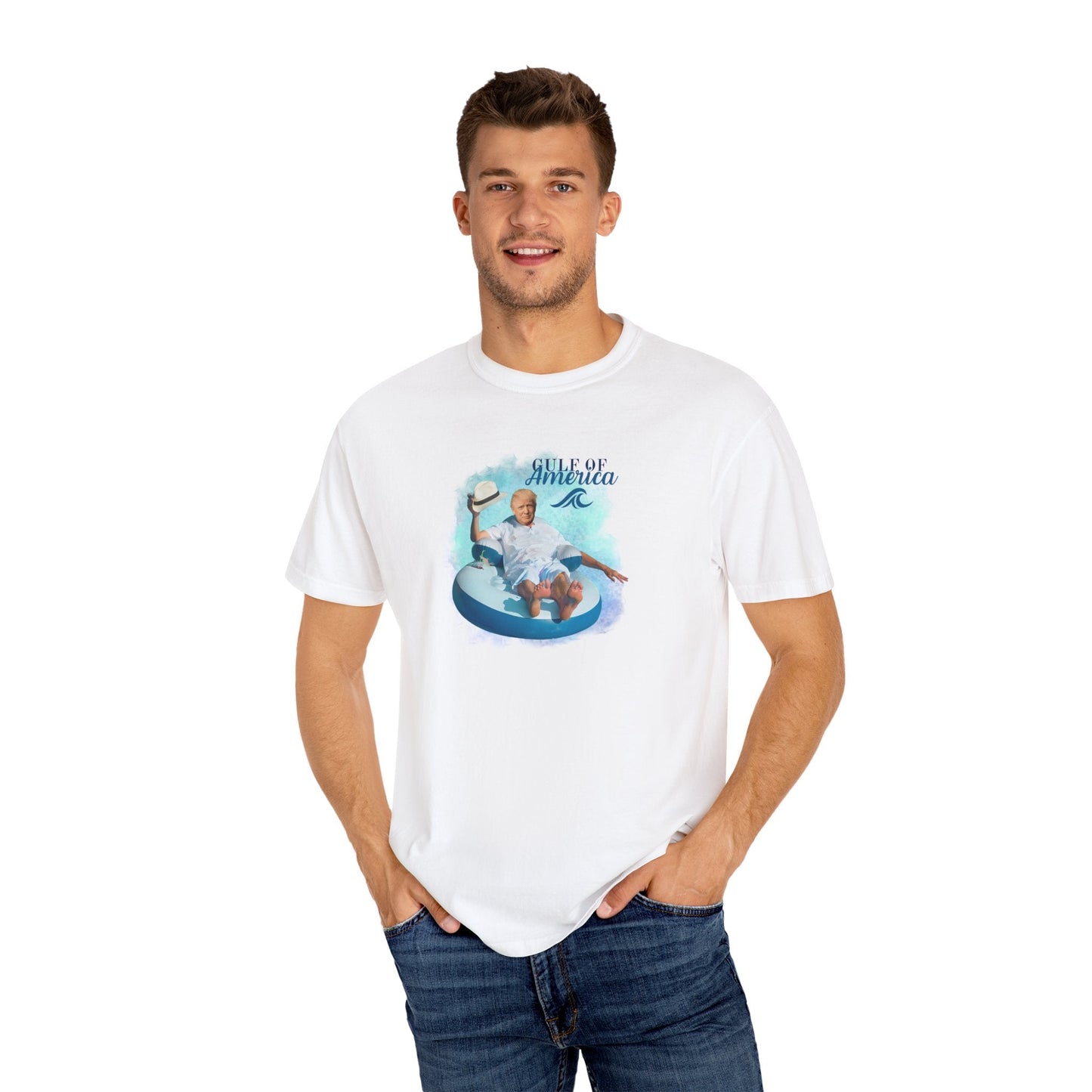 Trump Gulf of America Graphic T-Shirt Printify