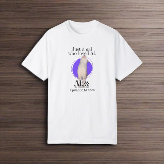 Gal Who Loved Al Unisex Garment-Dyed T-shirt