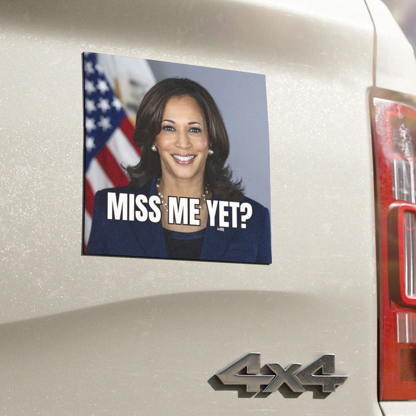 Political Car Magnet - "Miss Me Yet?"