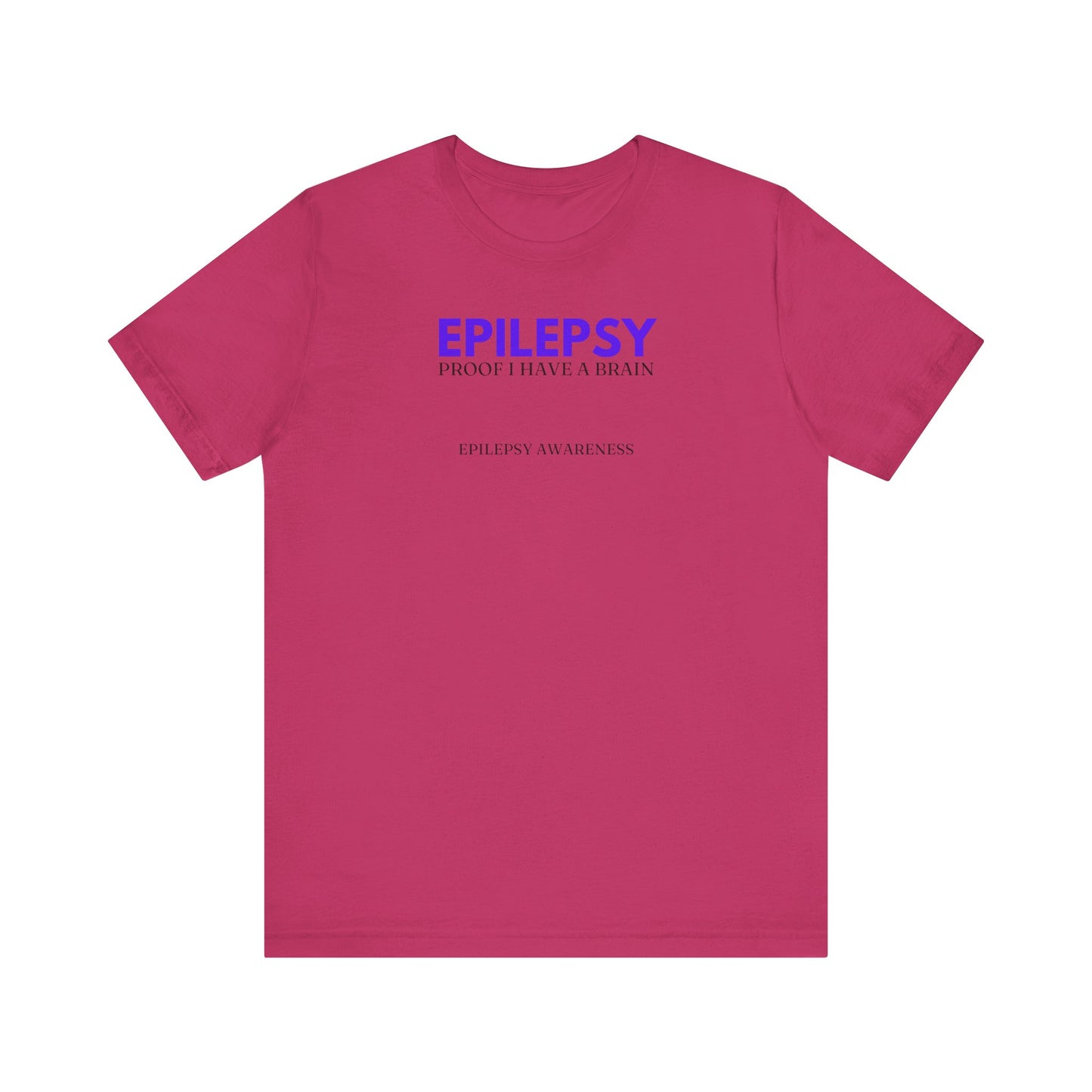 Brain Proof Unisex Jersey Short Sleeve Tee - T-Shirt - EpiAl's Shop