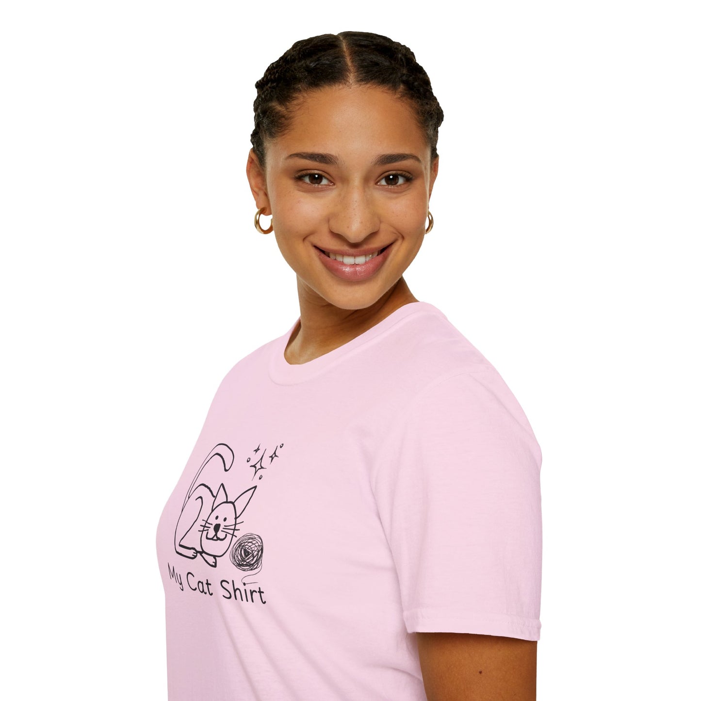 Cute Cat Lover T-Shirt - My Cat Shirt Design