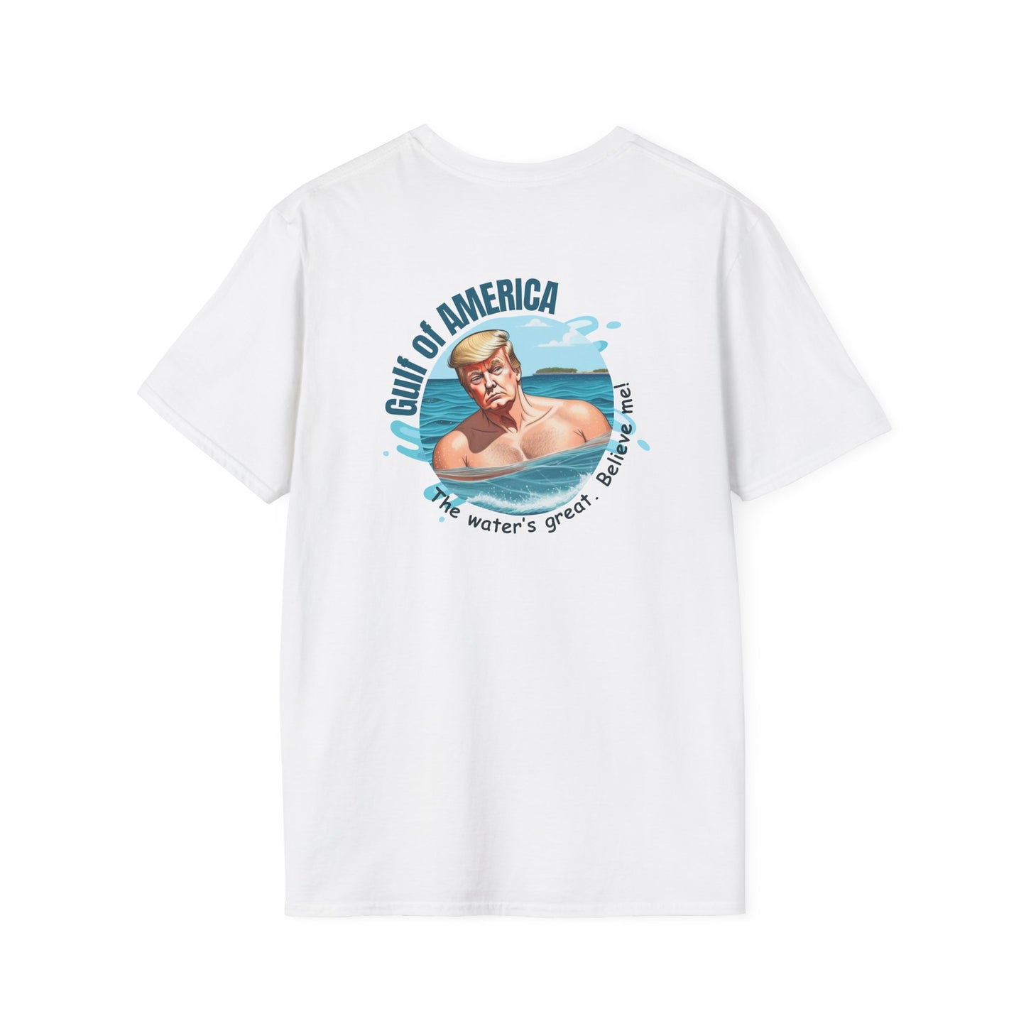Unisex Softstyle T-Shirt - Gulf of America Design