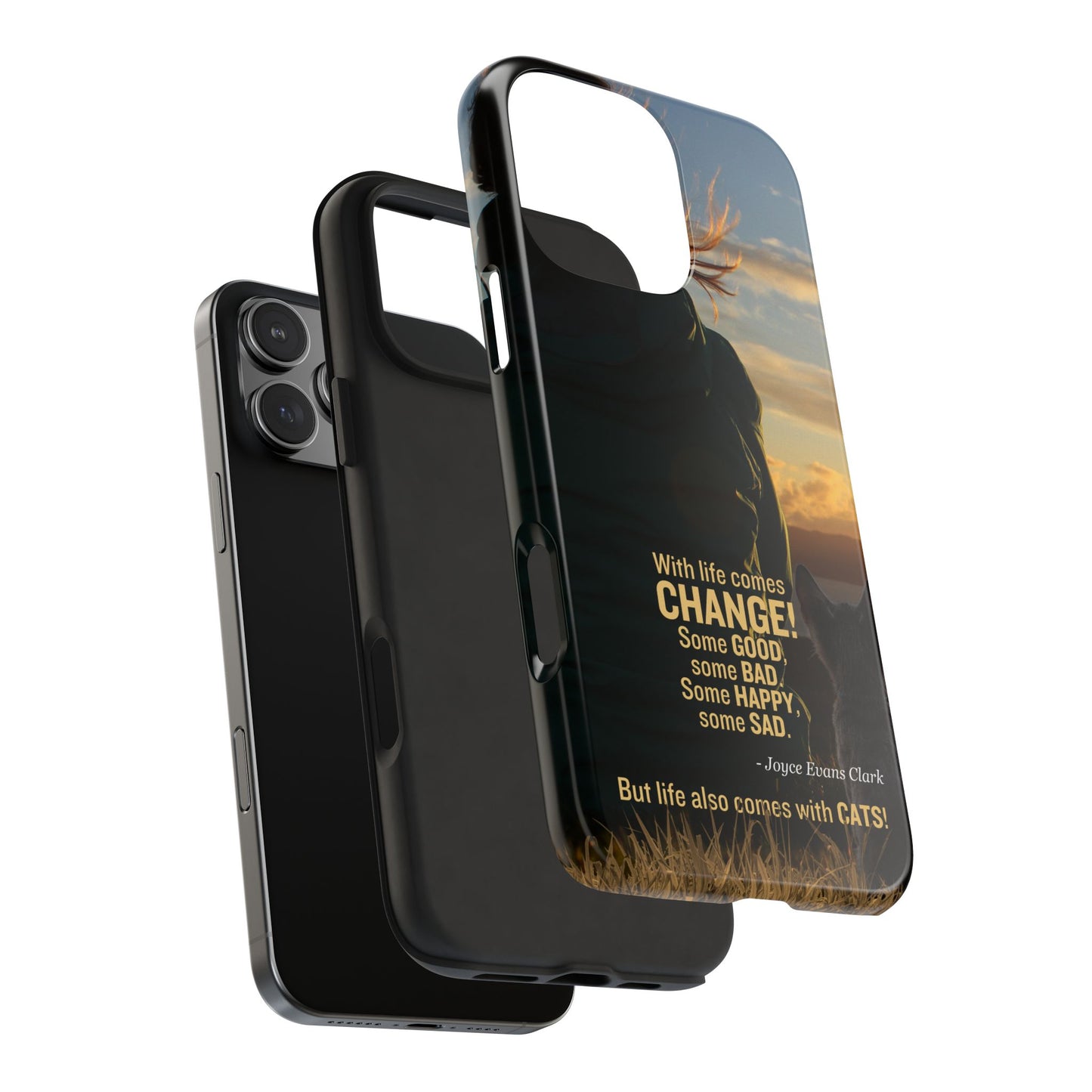 Life Comes with Cats Tough Phone Cases