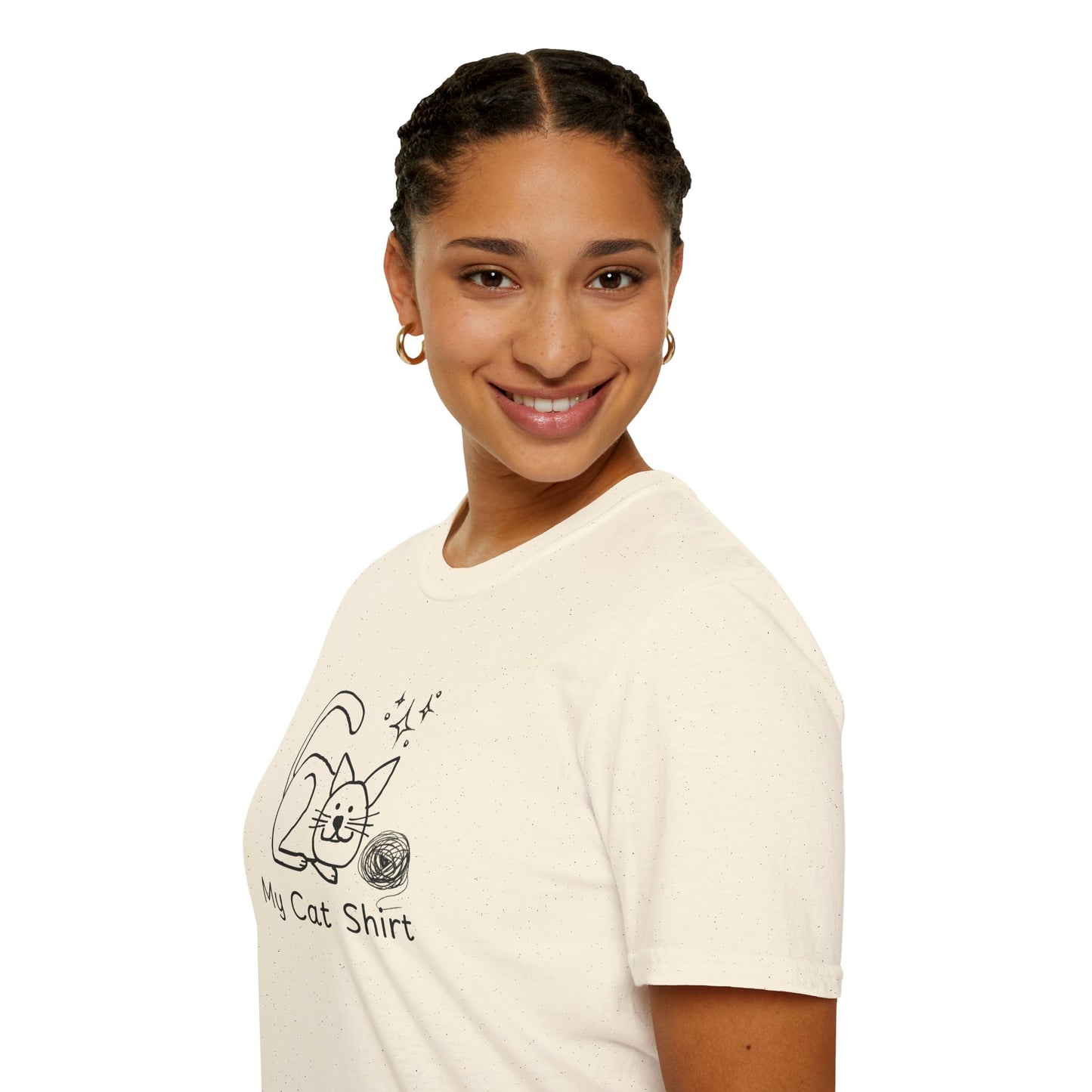 Cute Cat Lover T-Shirt - My Cat Shirt Design