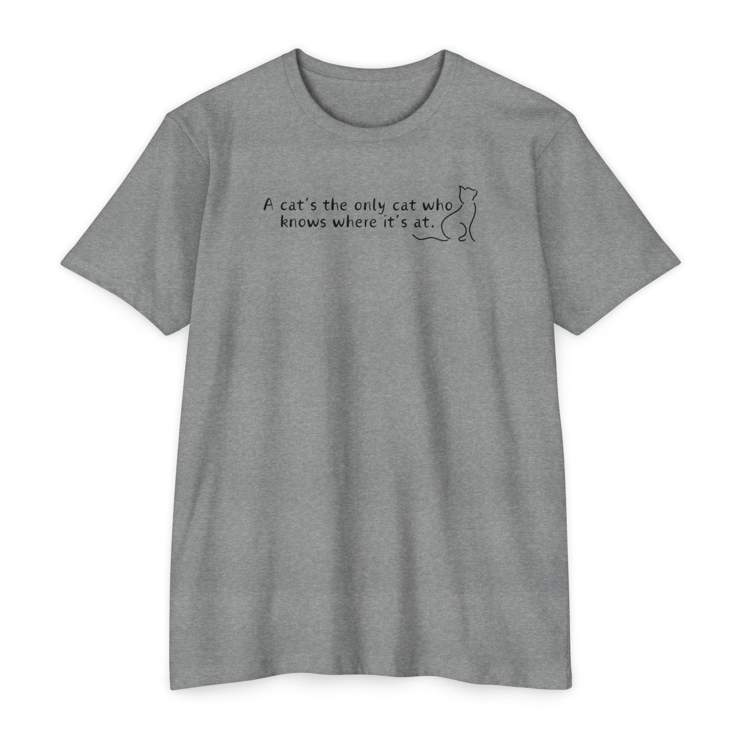 Where It's At Unisex CVC Jersey T - shirt - T - Shirt - Epileptic Al’s Shop