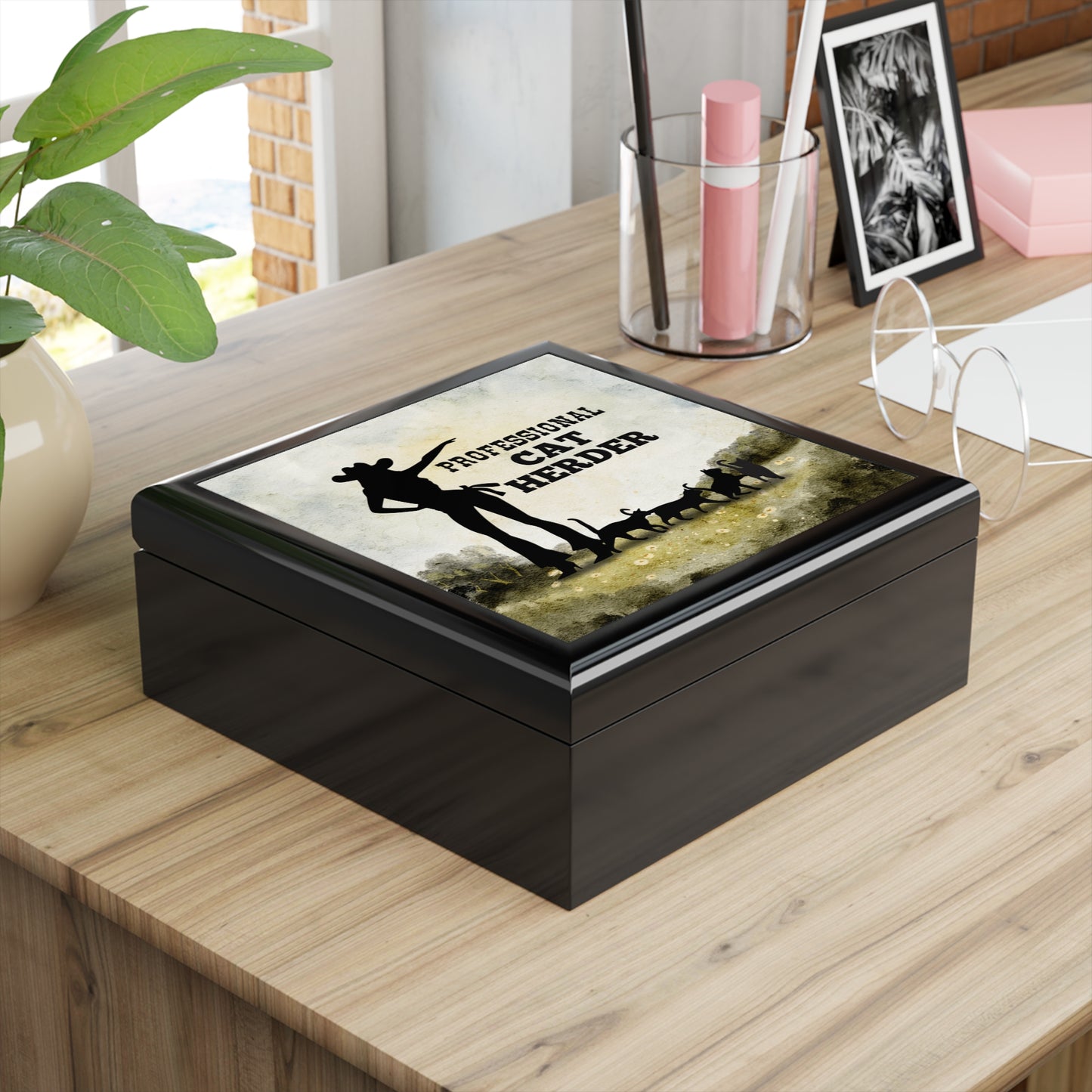Professional Cat Herder Jewelry Box