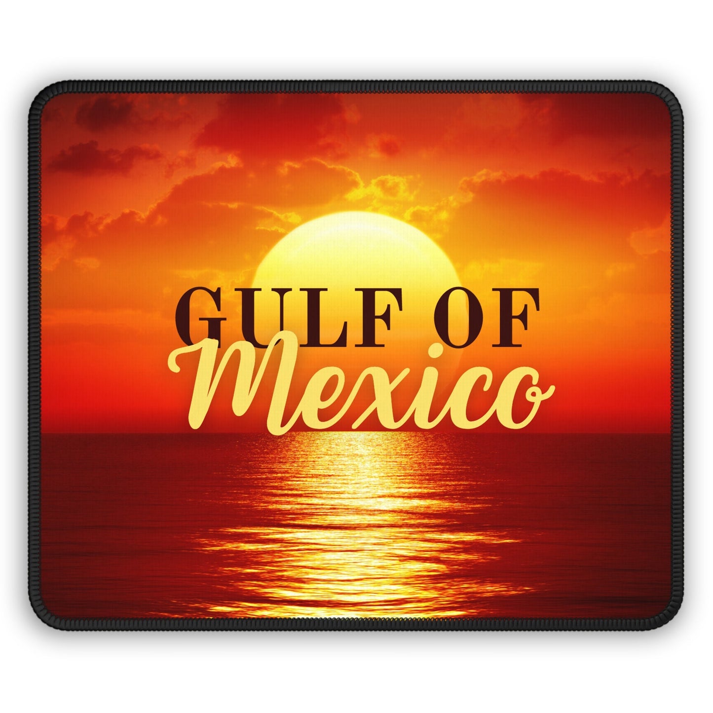 Gulf of Mexico Sunset Gaming Mouse Pad Printify