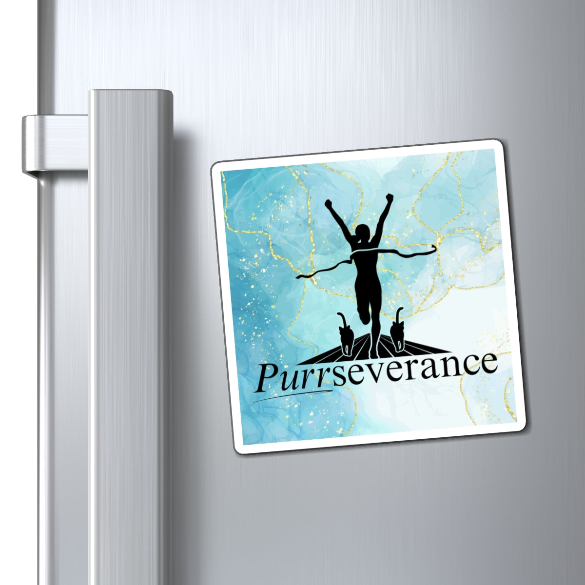 Photo depicting the Purrseverance Magnets from EpiAl's Shop.
