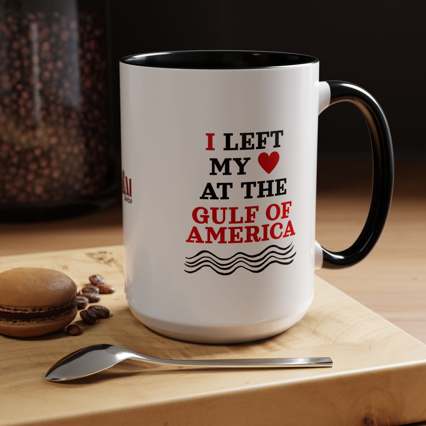 Gulf of America Coffee Mug - I Left My Heart - 11oz & 15oz