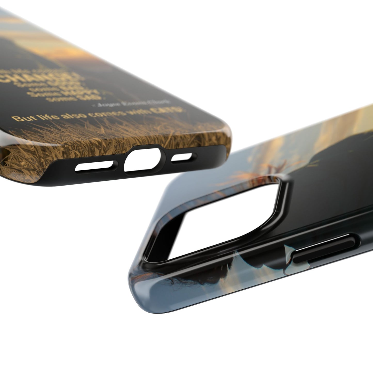 Life Comes with Cats Tough Phone Cases