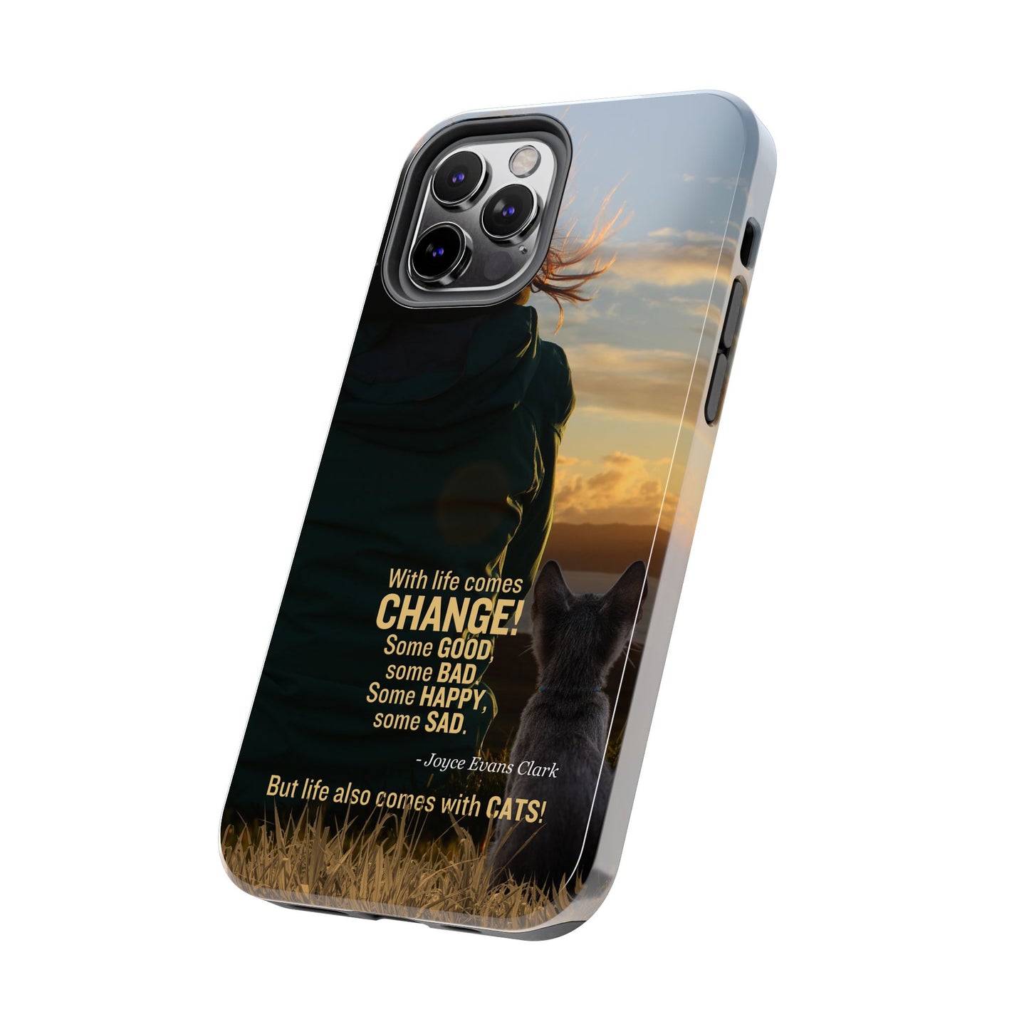 Life Comes with Cats Tough Phone Cases