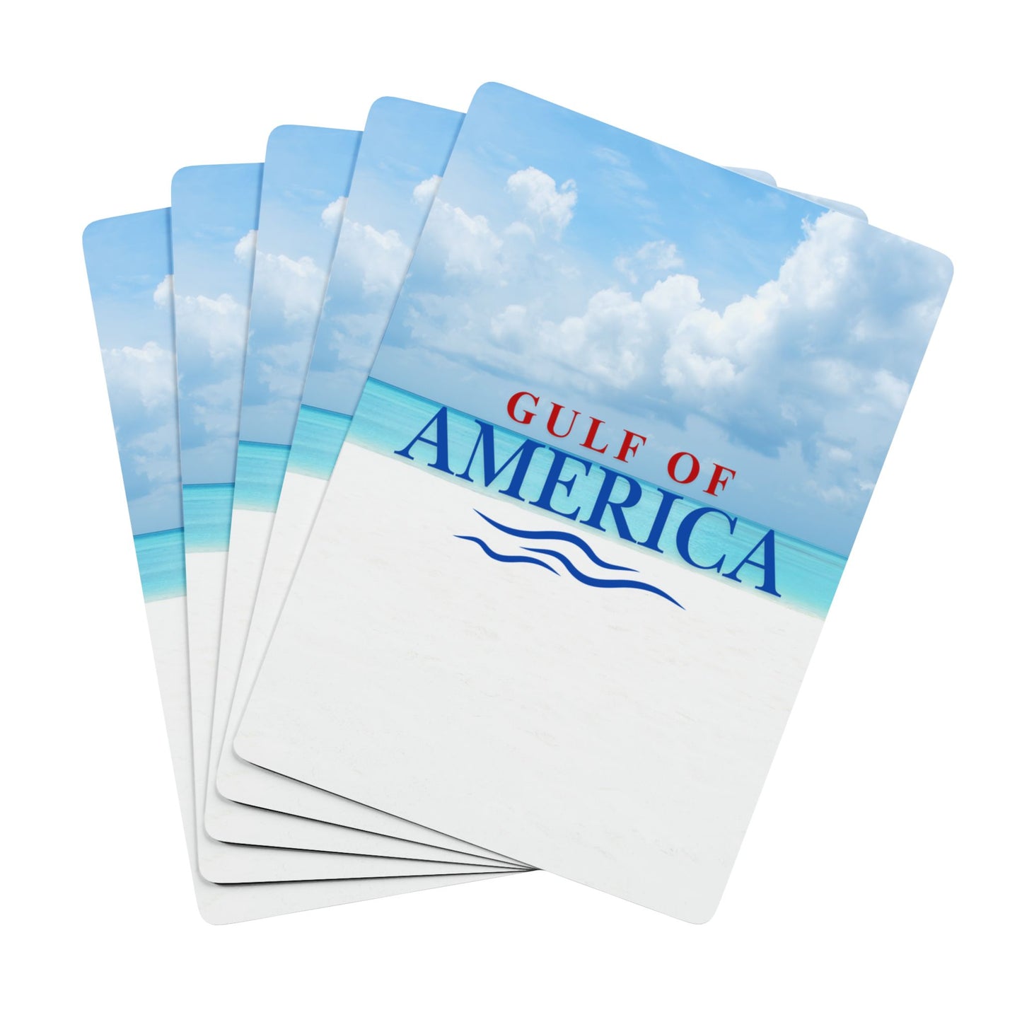 Gulf of America Elegant Poker Playing Cards Set