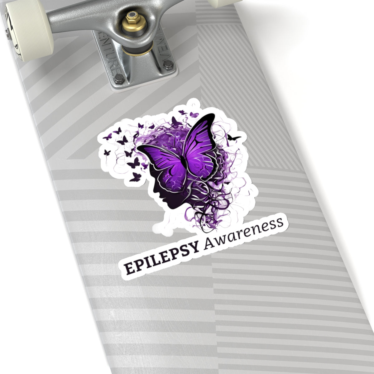 Epilepsy Awareness Kiss-Cut Stickers