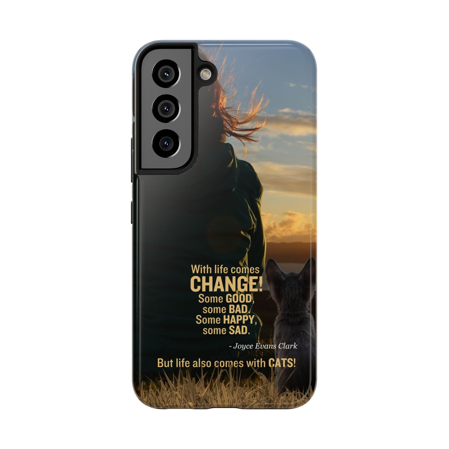 Life Comes with Cats Tough Phone Cases