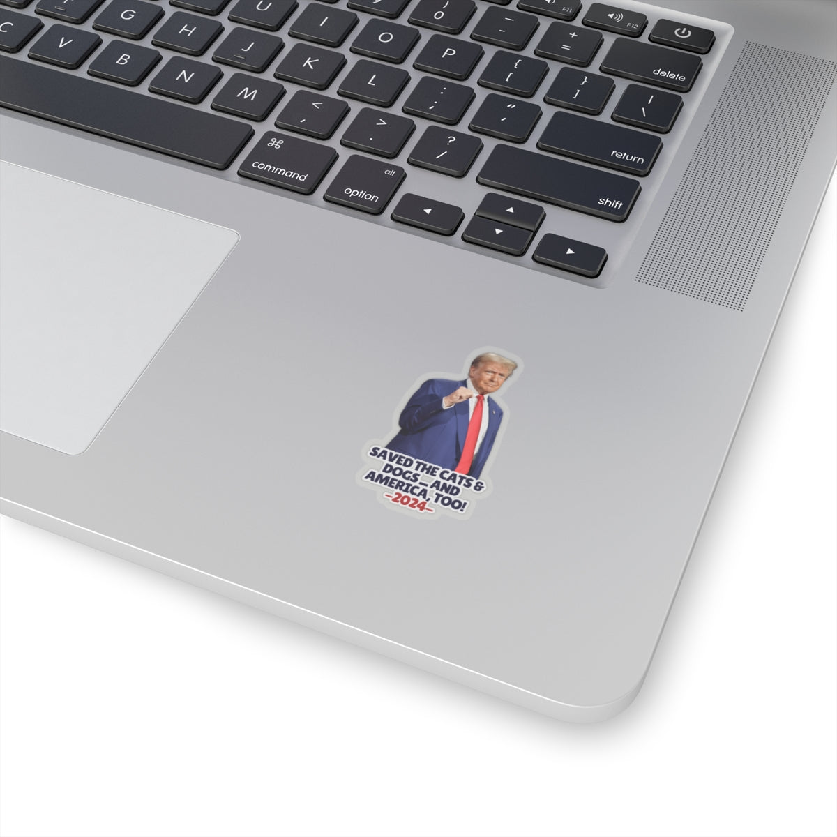 Trump Saved the Cats & Dogs Kiss-Cut Stickers