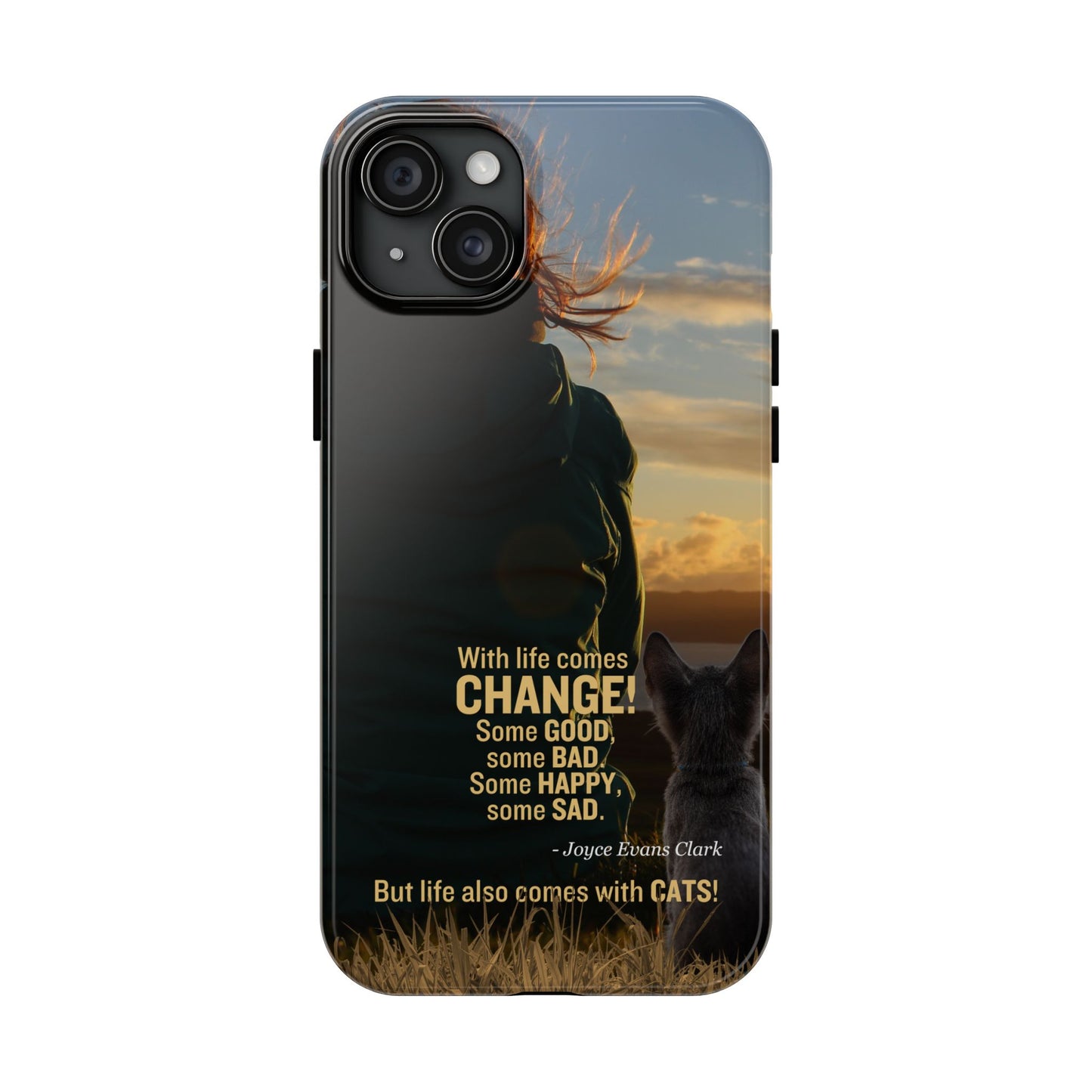 Life Comes with Cats Tough Phone Cases