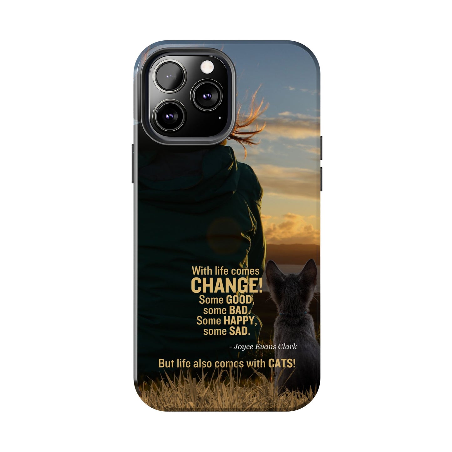 Life Comes with Cats Tough Phone Cases