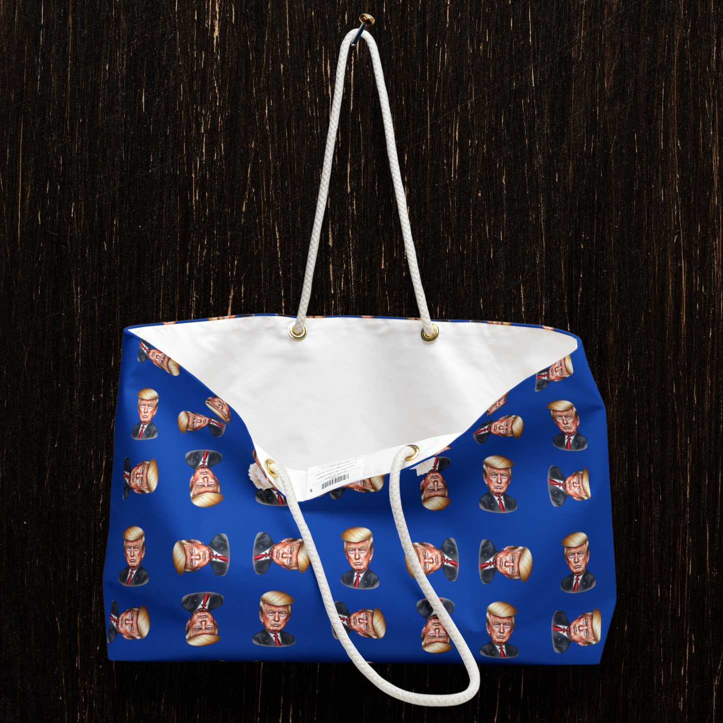 Vibrant Trump Blue Weekender Bag