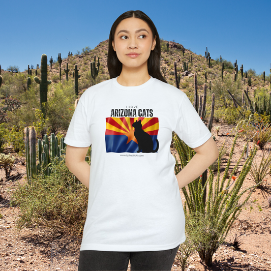 Arizona Cats Unisex CVC Jersey T-shirt