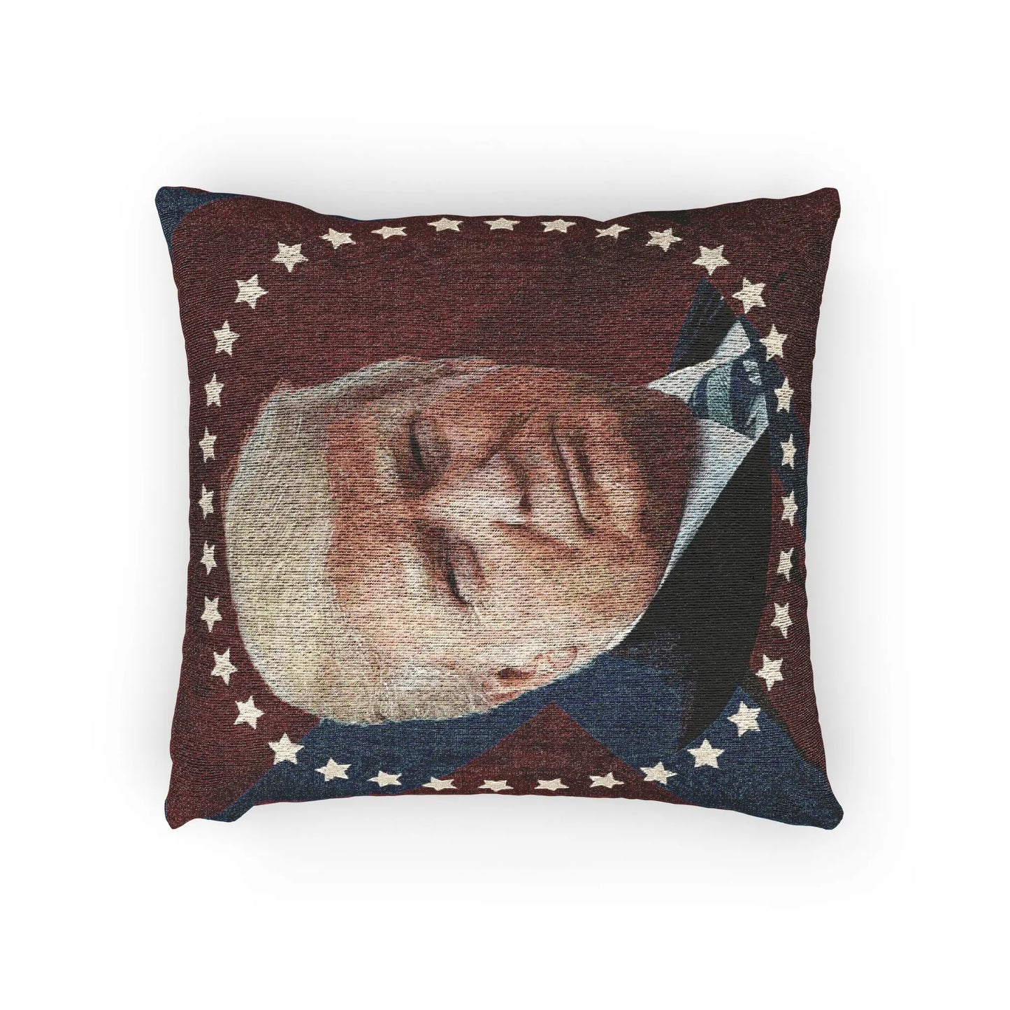 Donald Trump Woven Pillow - Decorative Accent Printify