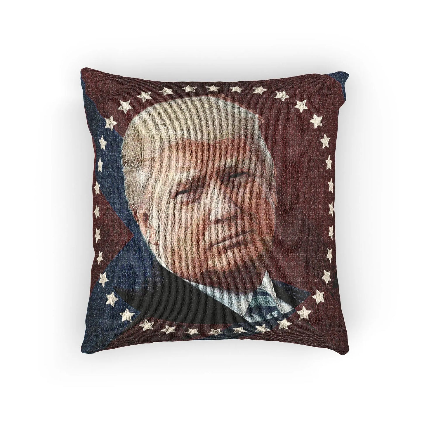 Donald Trump Woven Pillow - Decorative Accent Printify