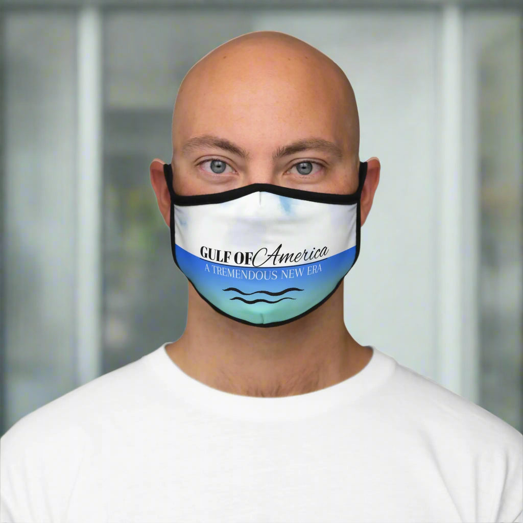 Gulf of America Fitted Face Mask - A Tremendous New Era Printify