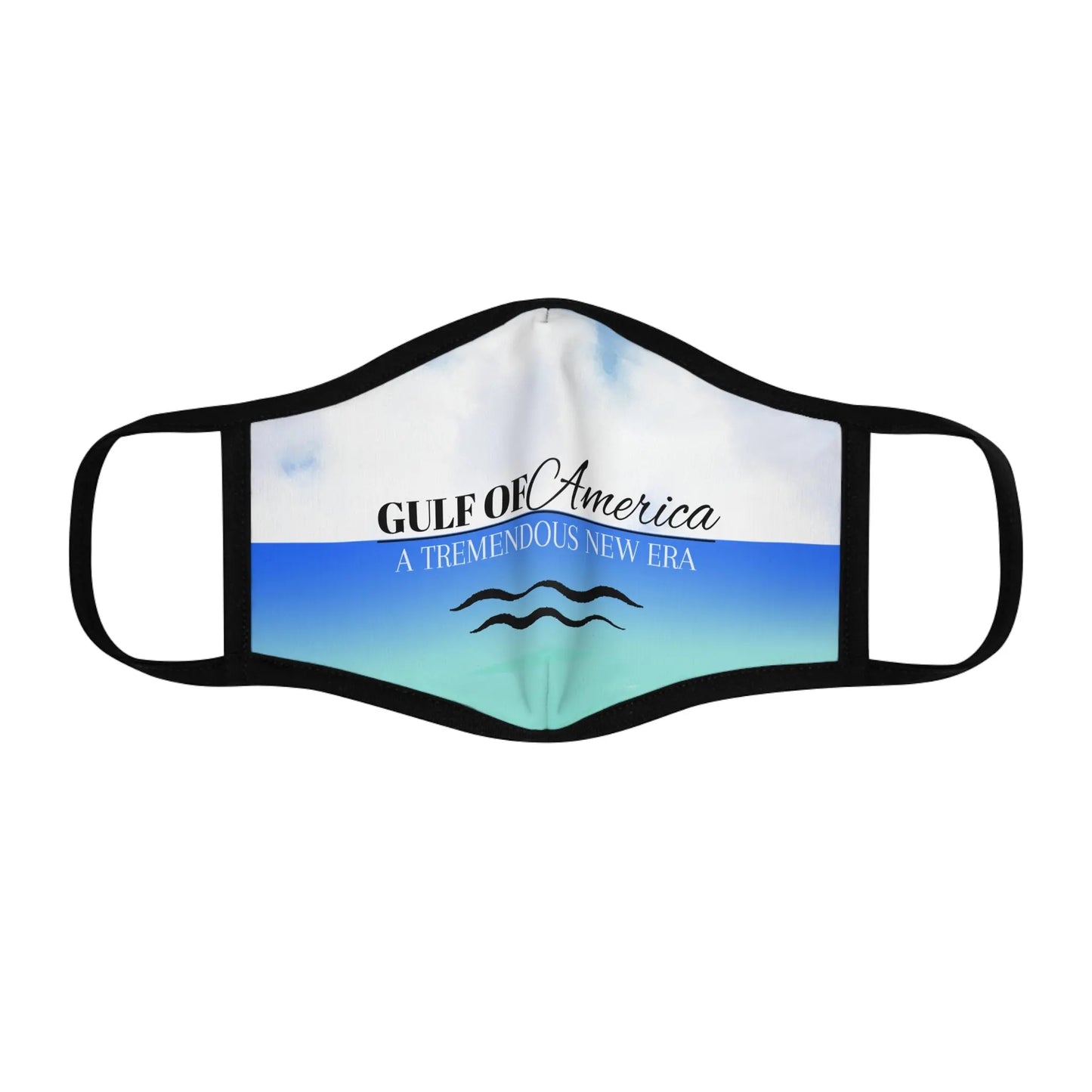 Gulf of America Fitted Face Mask - A Tremendous New Era Printify