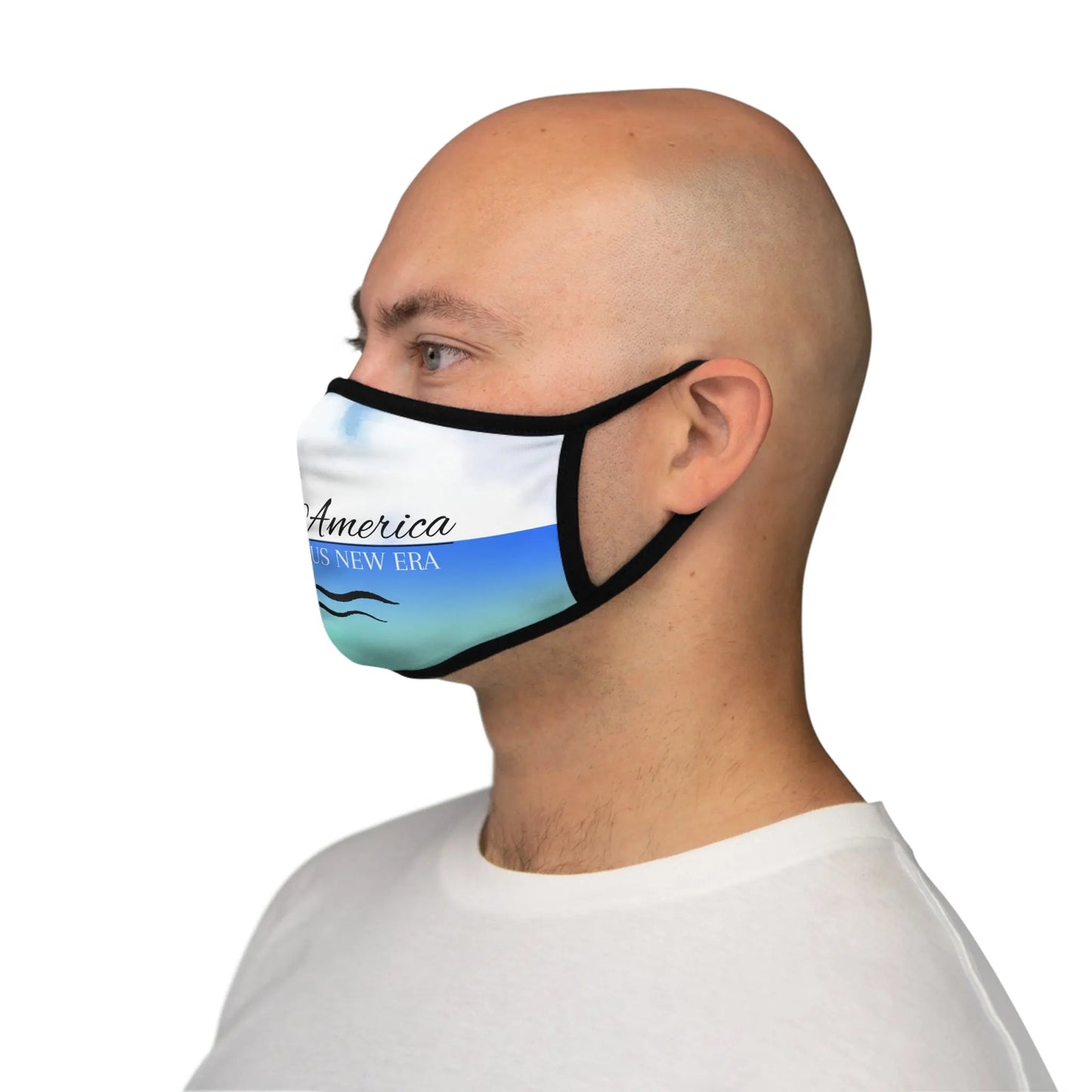 Gulf of America Fitted Face Mask - A Tremendous New Era Printify