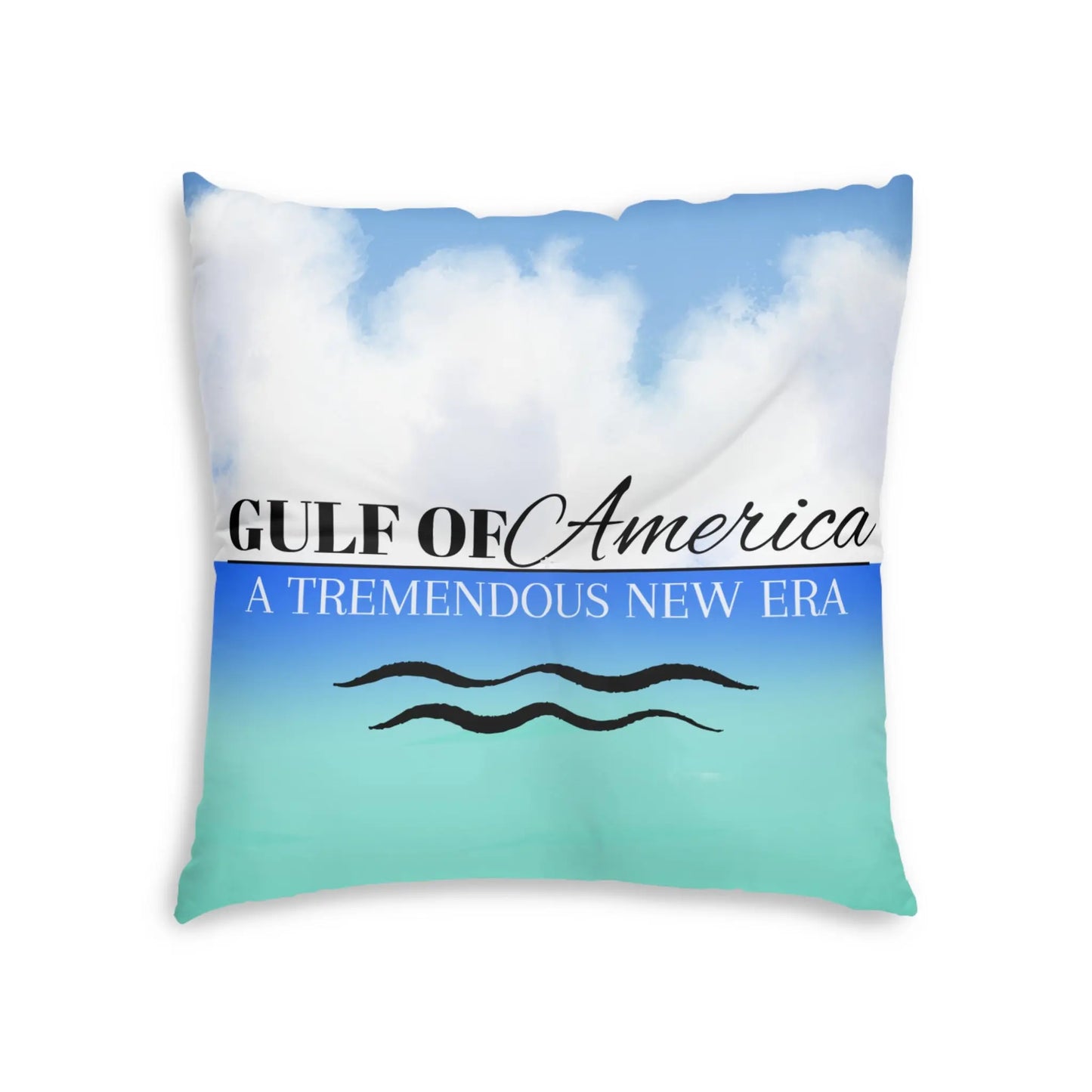 Gulf of America Tufted Floor Pillow - Ocean Vibes Printify