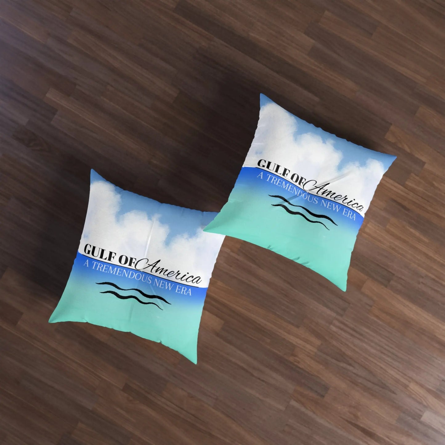 Gulf of America Tufted Floor Pillow - Ocean Vibes Printify