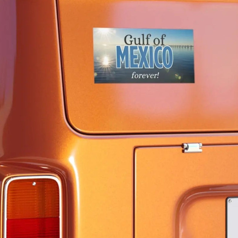 Gulf of Mexico Bumper Sticker - Forever! Printify