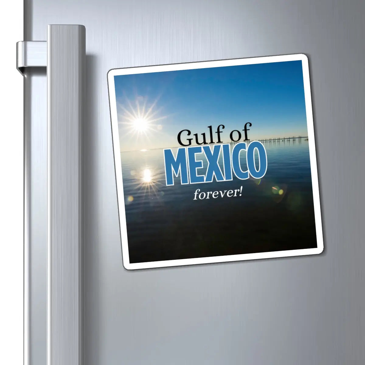 Gulf of Mexico Forever Magnet - Scenic Coastal Decor Printify