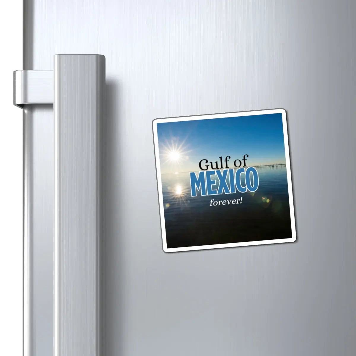 Gulf of Mexico Forever Magnet - Scenic Coastal Decor Printify