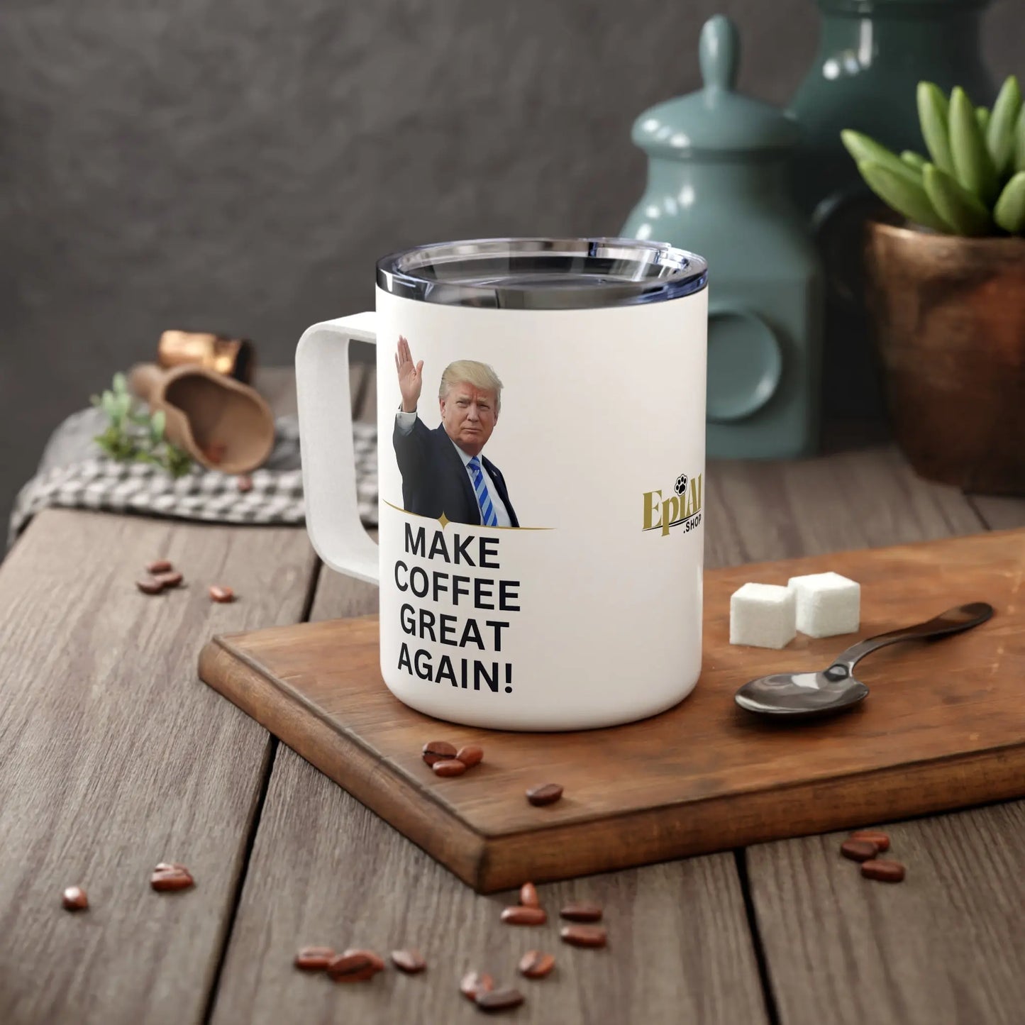 Make Coffee Great Again Coffee Mug Printify