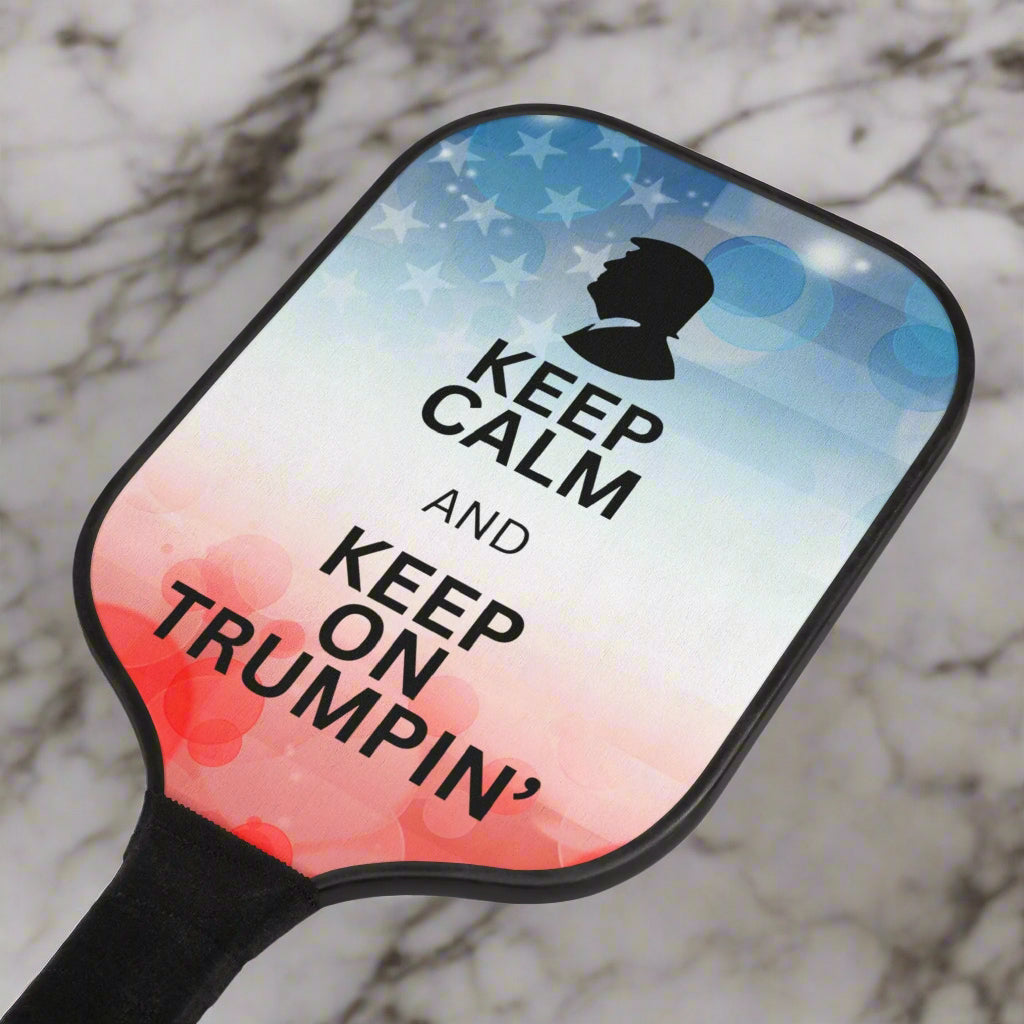 Pickleball Kit - Keep Calm and Keep on Trumpin' Printify