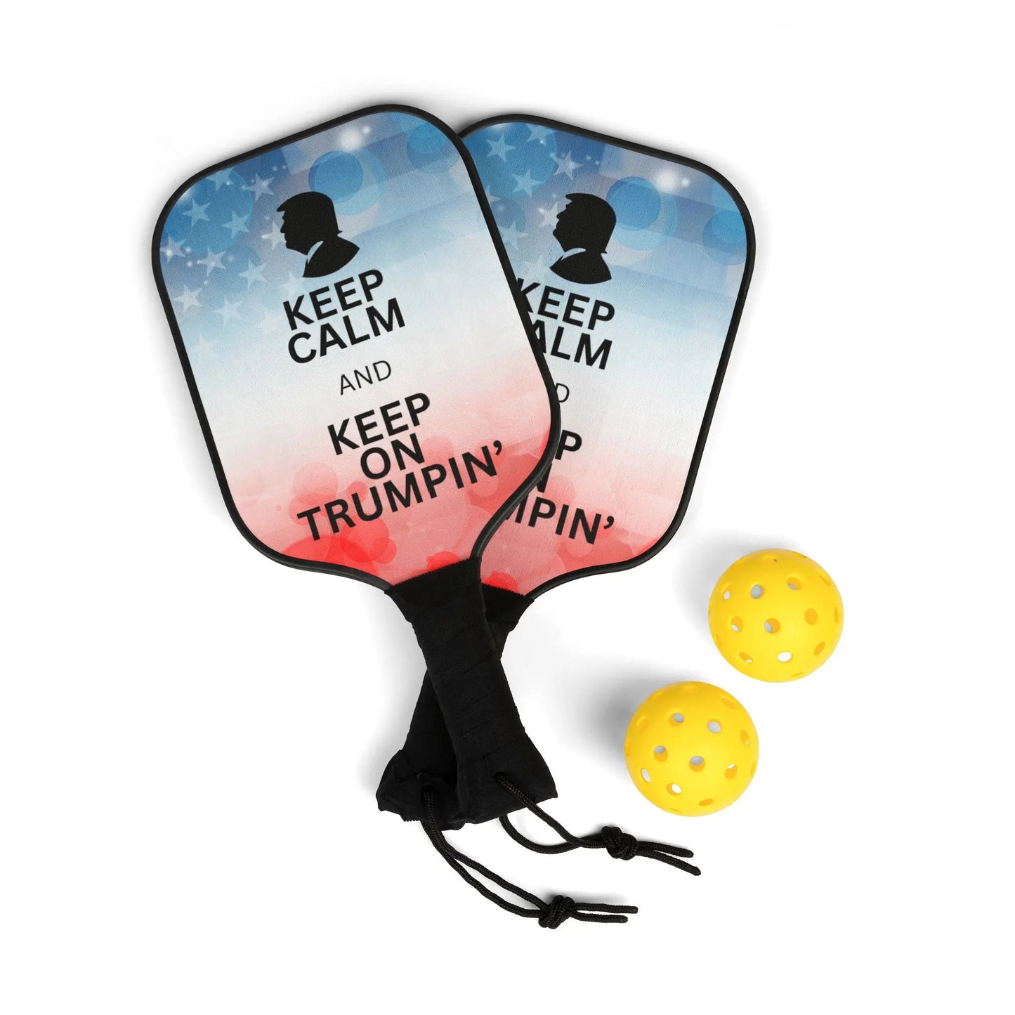 Pickleball Kit - Keep Calm and Keep on Trumpin' Printify