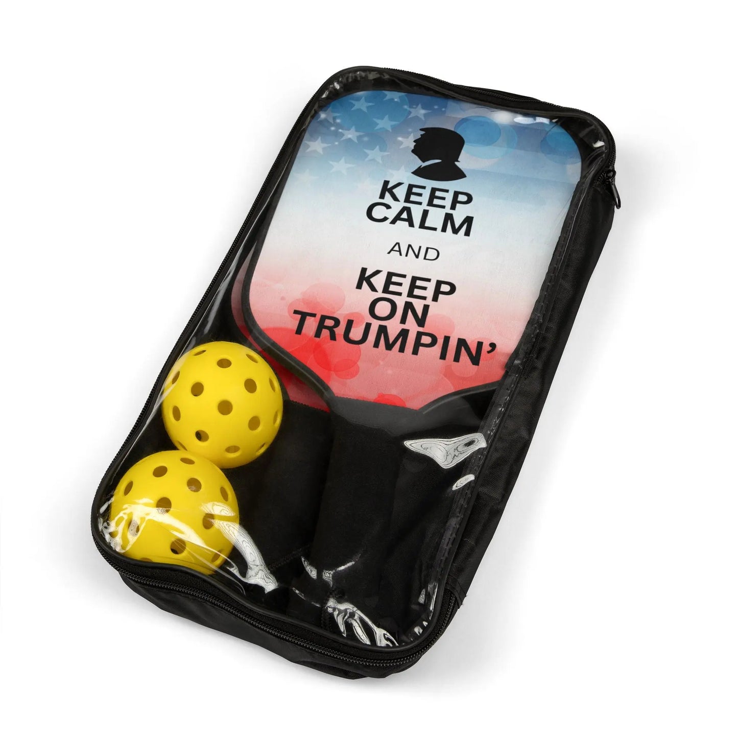 Pickleball Kit - Keep Calm and Keep on Trumpin' Printify