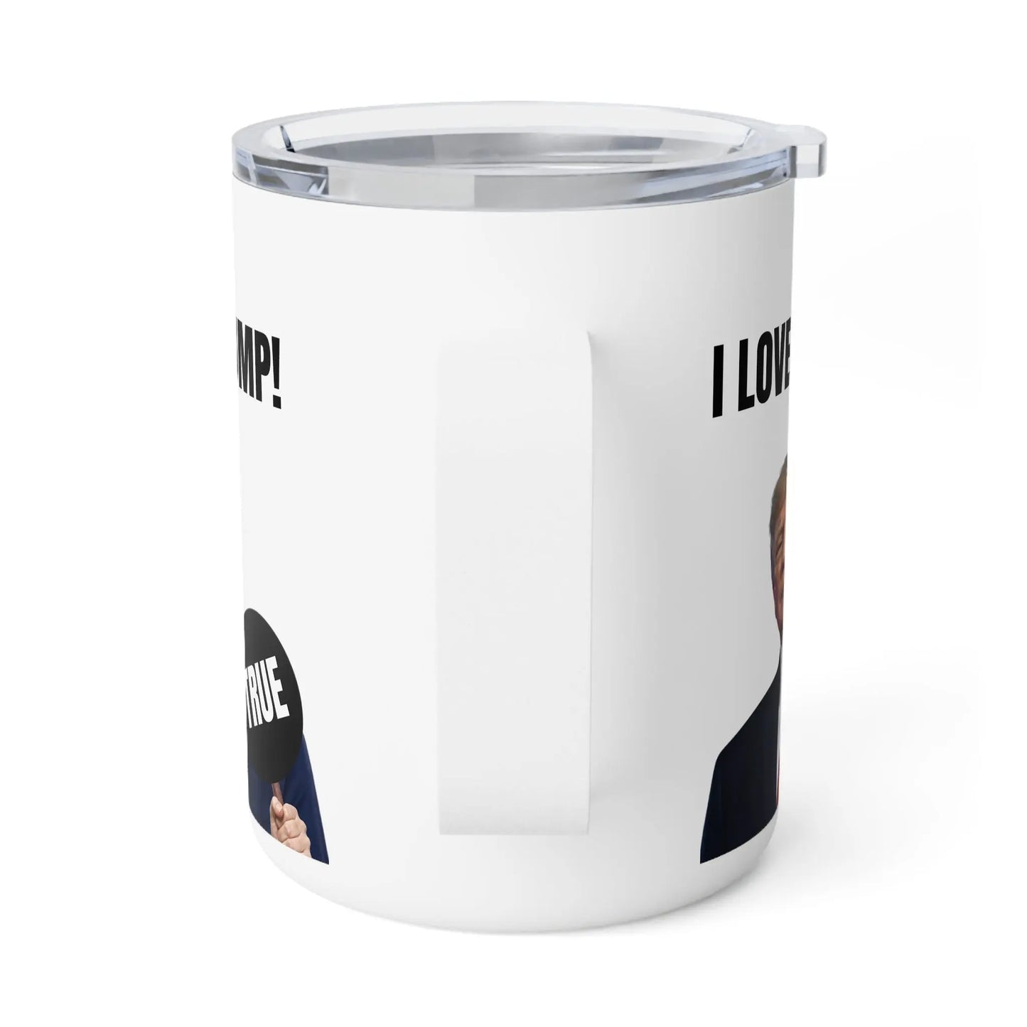 True Sign Insulated Coffee Mug - 10oz Political Humor Printify