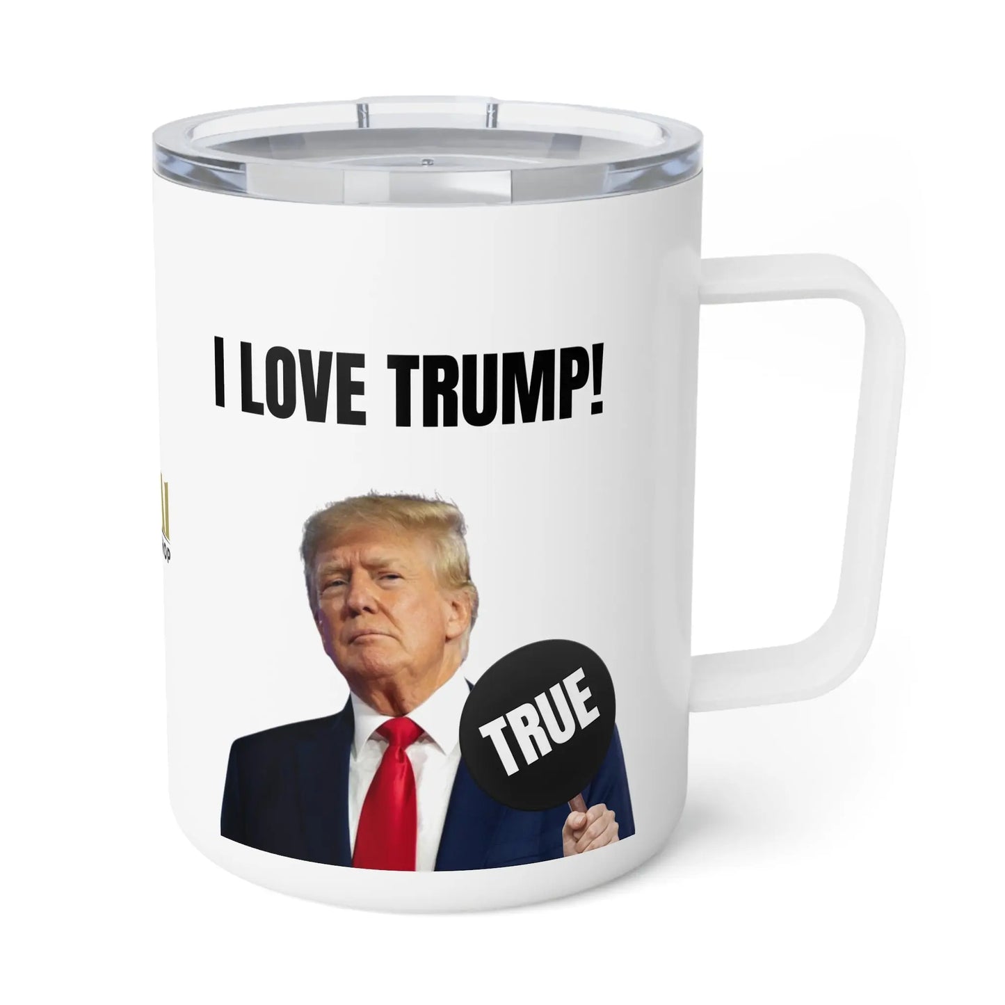 True Sign Insulated Coffee Mug - 10oz Political Humor Printify