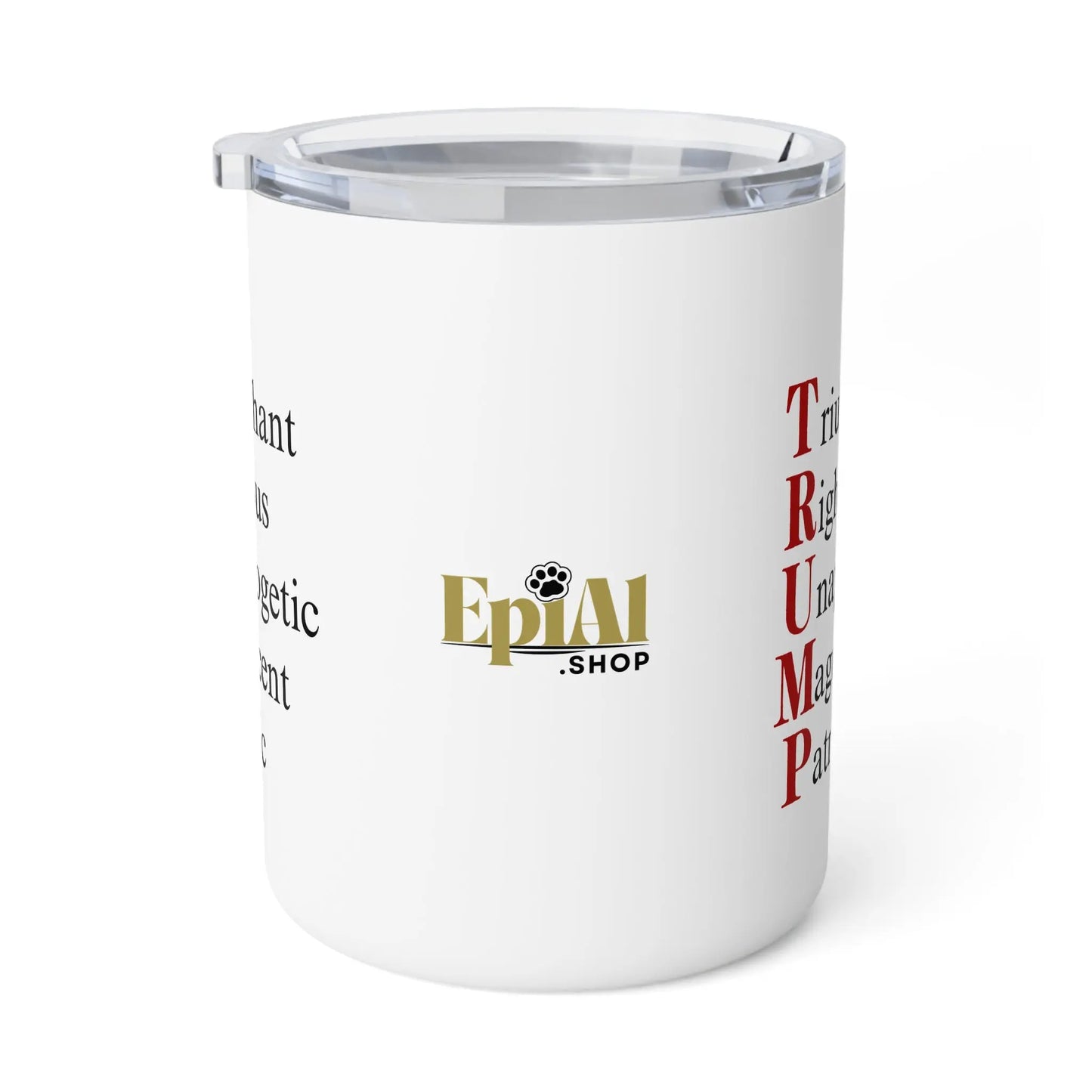 Trump Acronym Insulated Coffee Mug - 10oz Printify