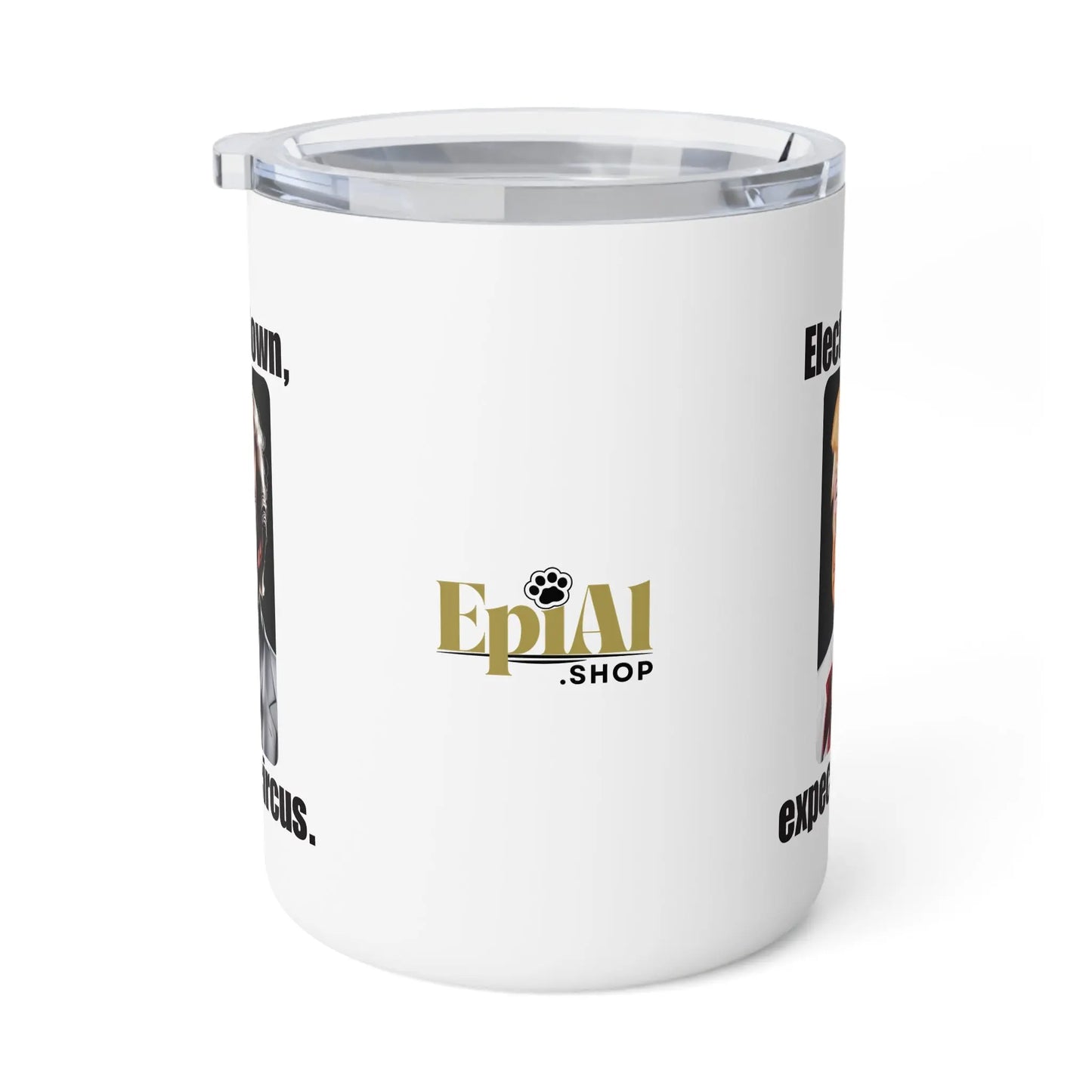 Trump Clown Insulated Coffee Mug – 10oz Printify